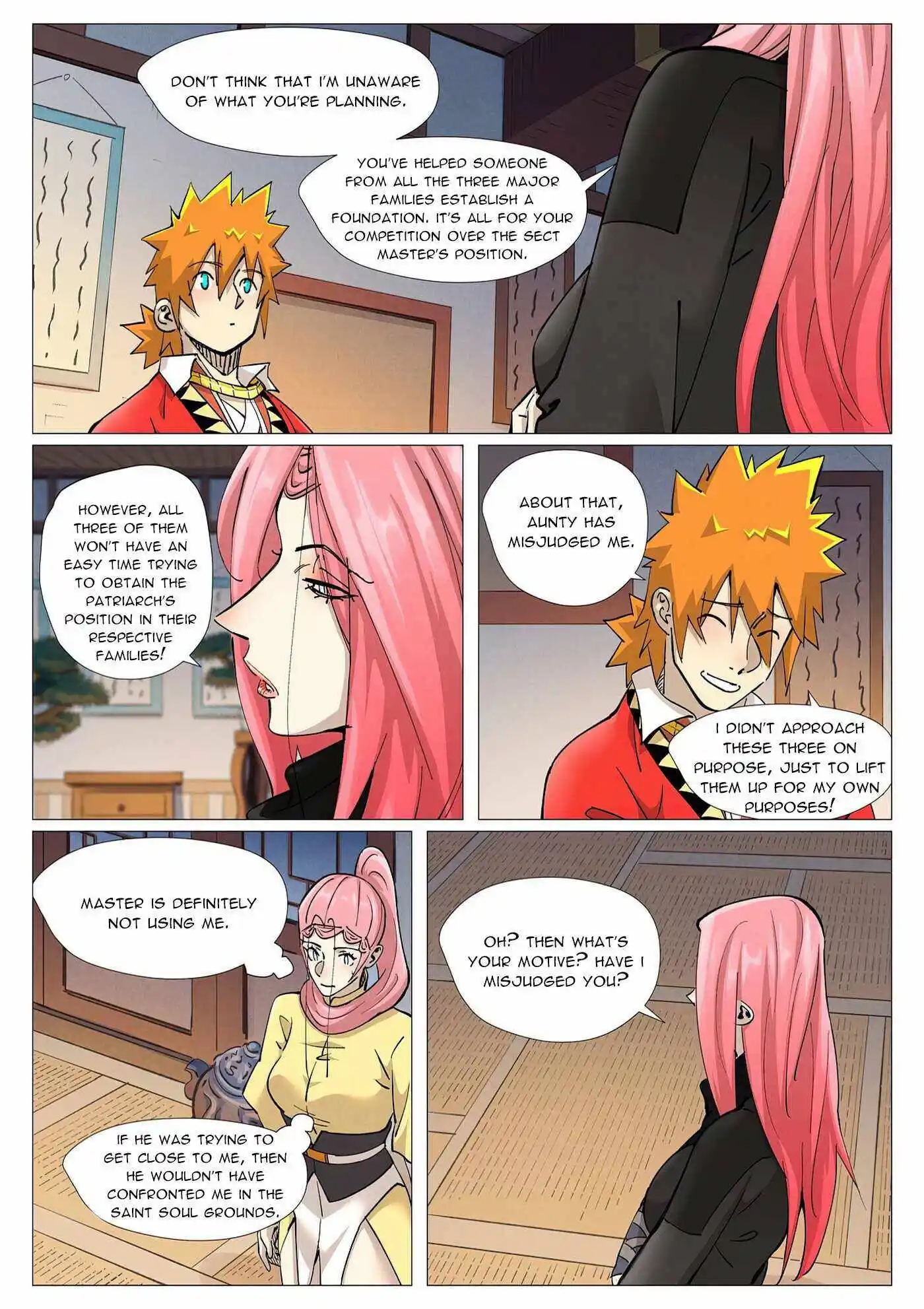 Tales of Demons and Gods Manhua Chapter 378.5