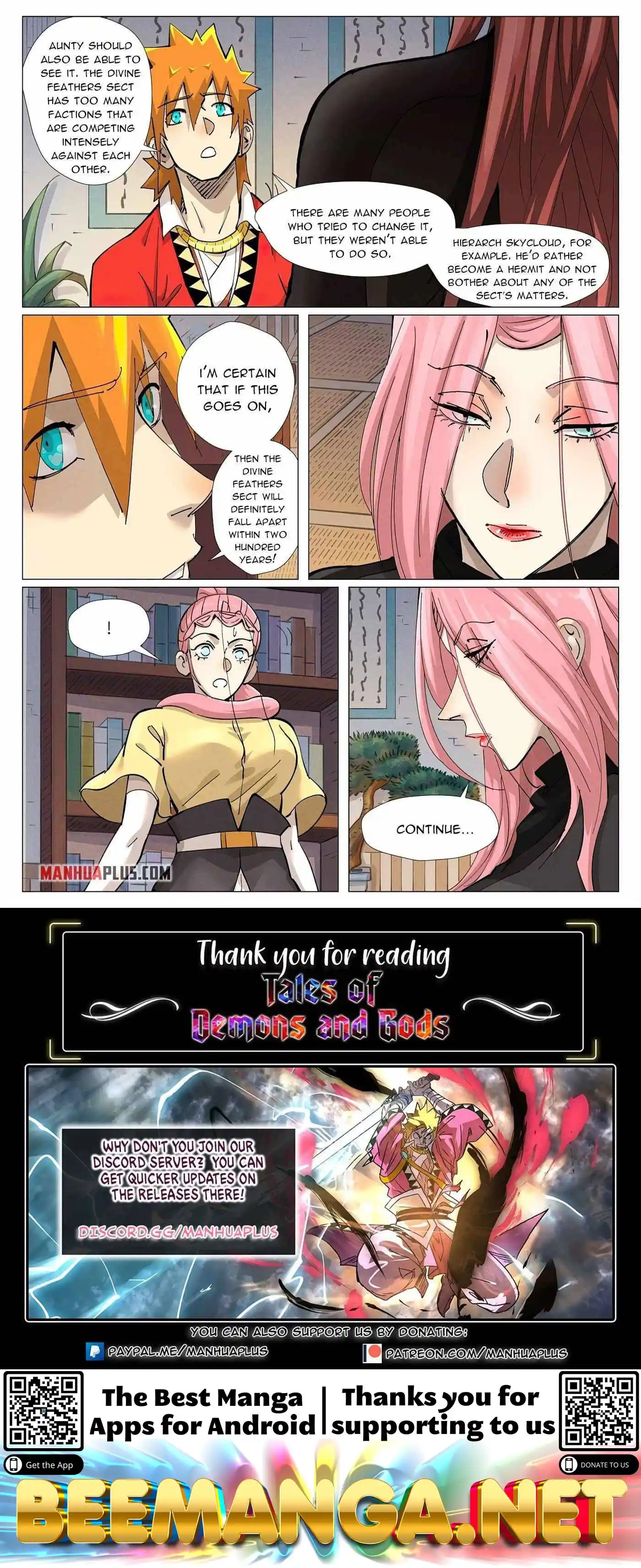 Tales of Demons and Gods Manhua Chapter 378.5