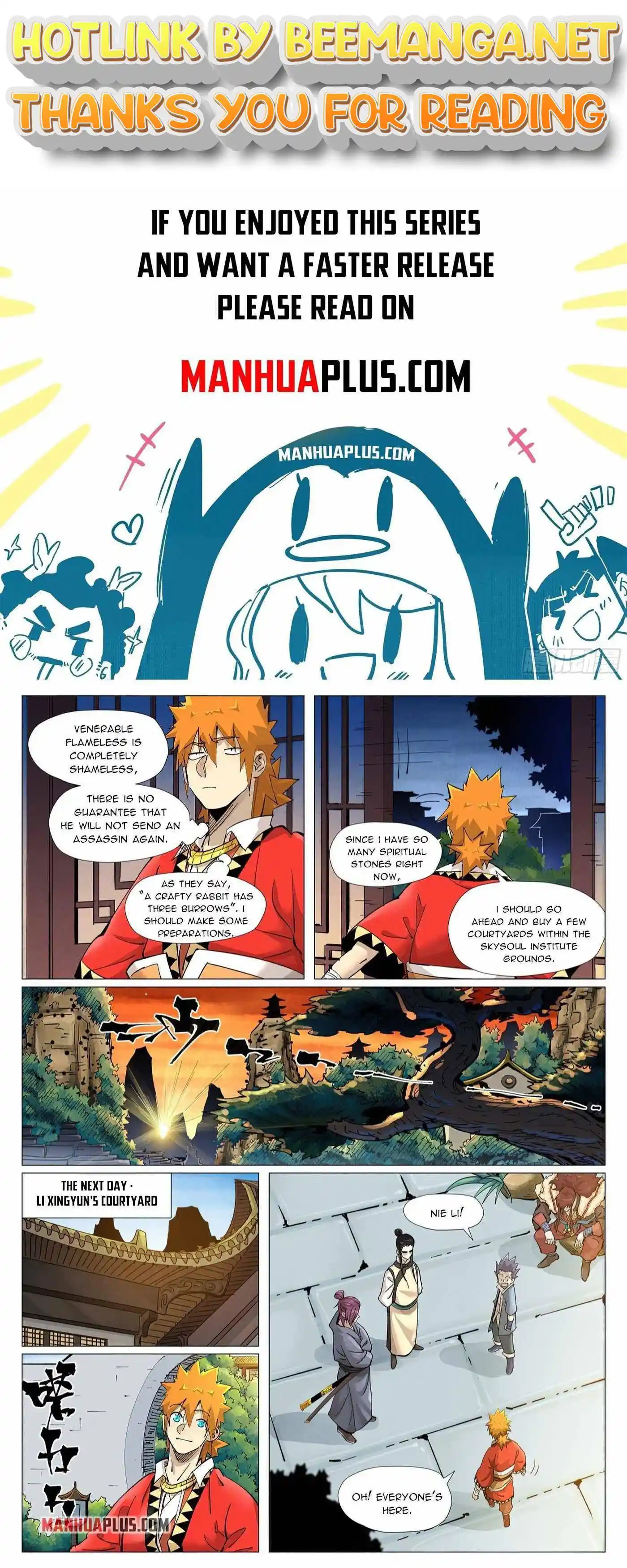 Tales of Demons and Gods Manhua Chapter 379.5