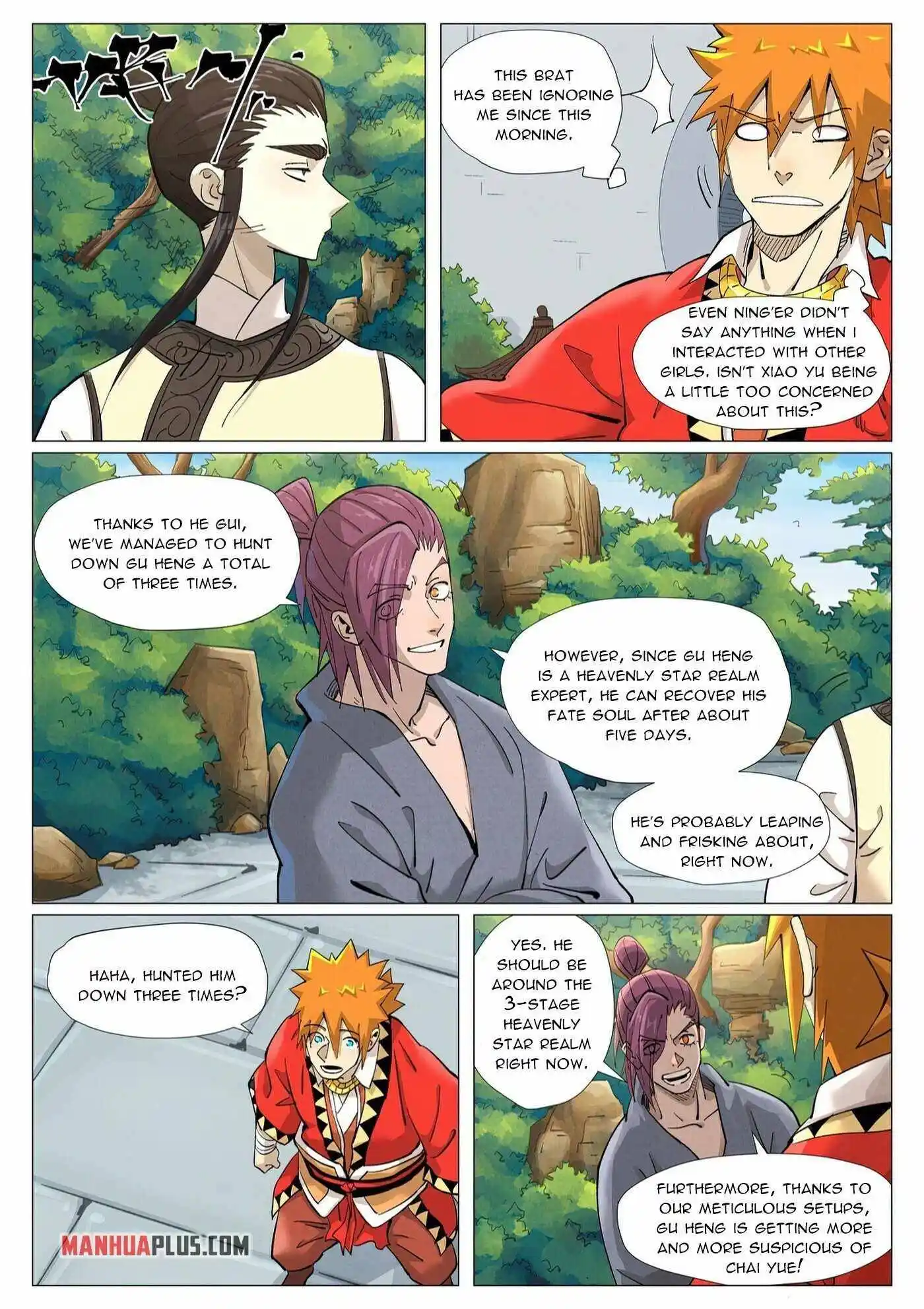 Tales of Demons and Gods Manhua Chapter 379.5