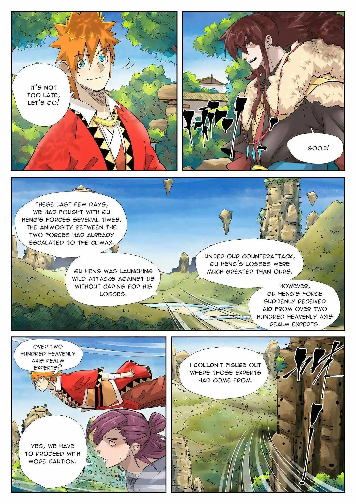 Tales of Demons and Gods Manhua Chapter 379.5