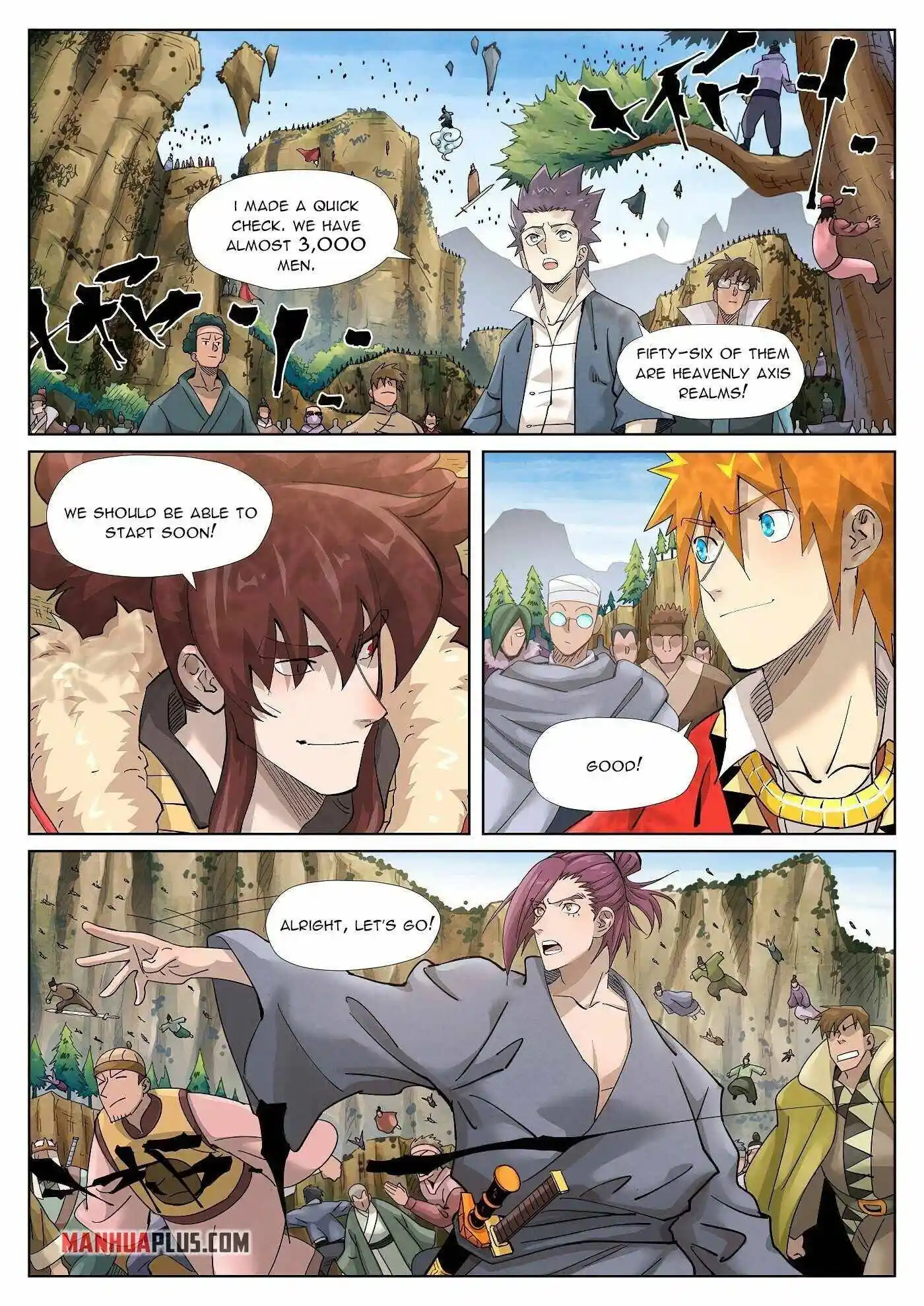Tales of Demons and Gods Manhua Chapter 379.5