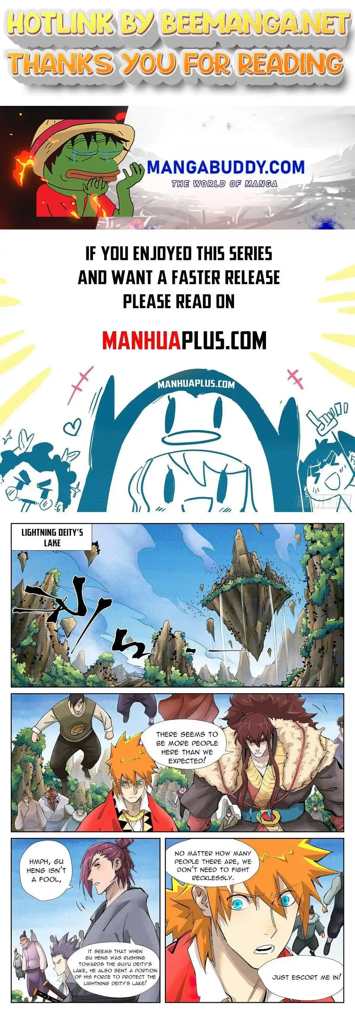 Tales of Demons and Gods Manhua Chapter 380.5