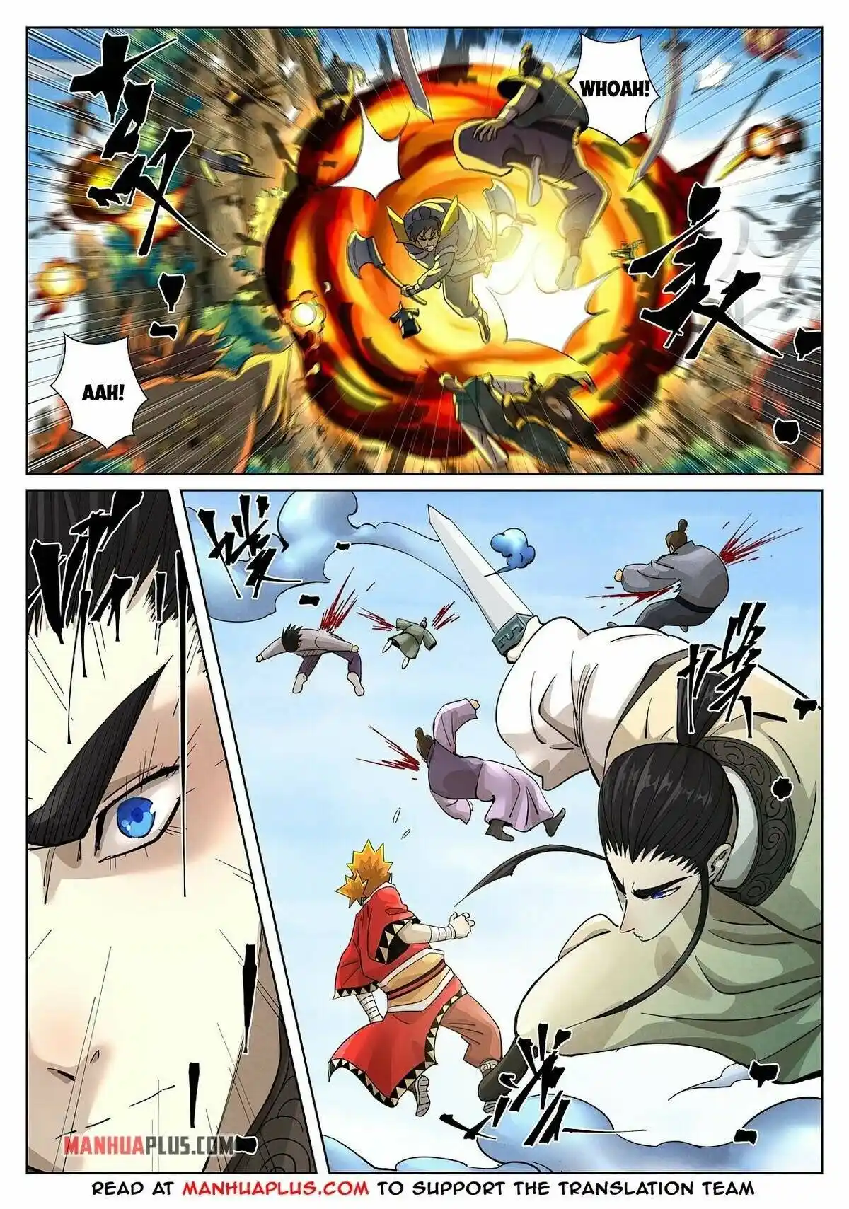 Tales of Demons and Gods Manhua Chapter 380.5
