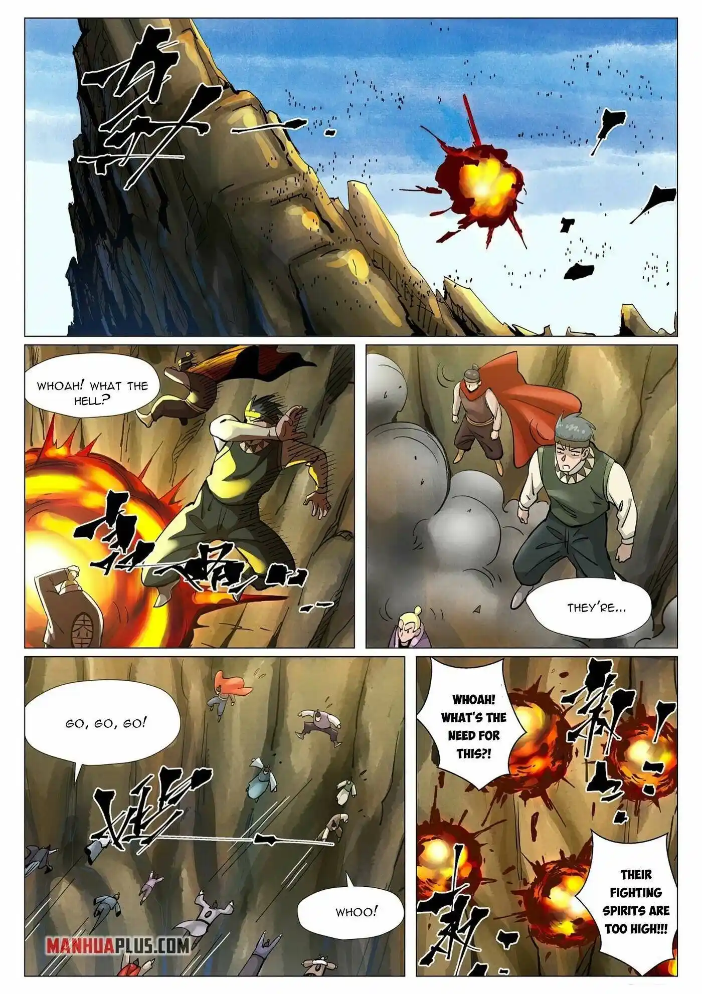 Tales of Demons and Gods Manhua Chapter 381.5