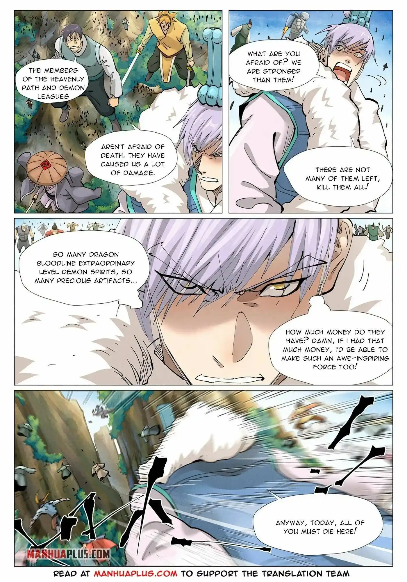 Tales of Demons and Gods Manhua Chapter 381.5