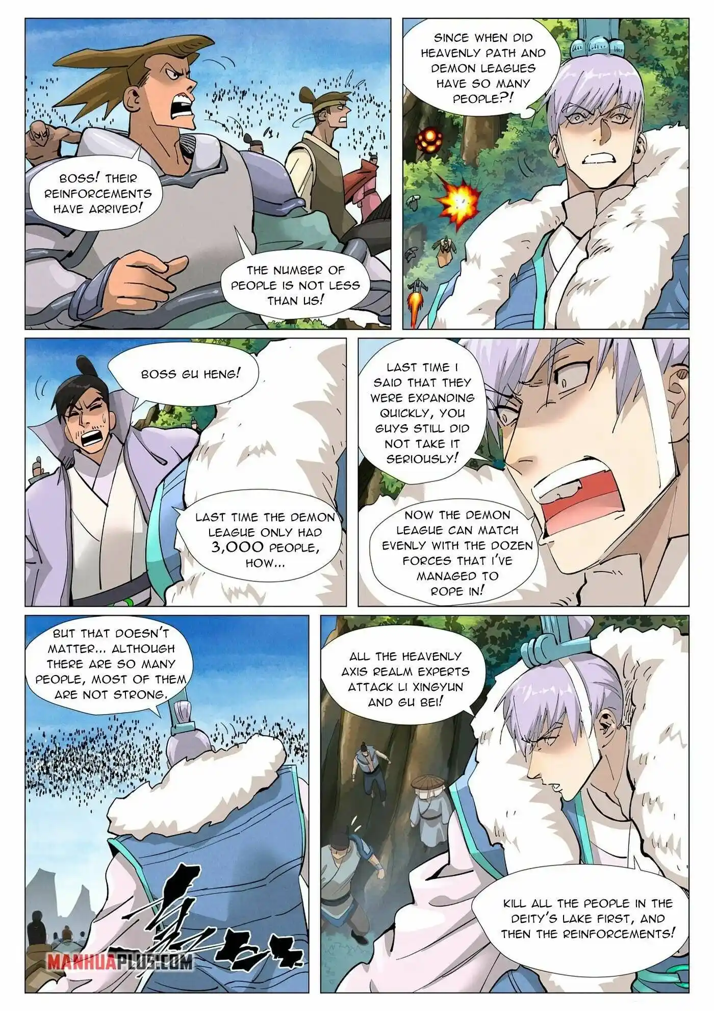 Tales of Demons and Gods Manhua Chapter 381.5