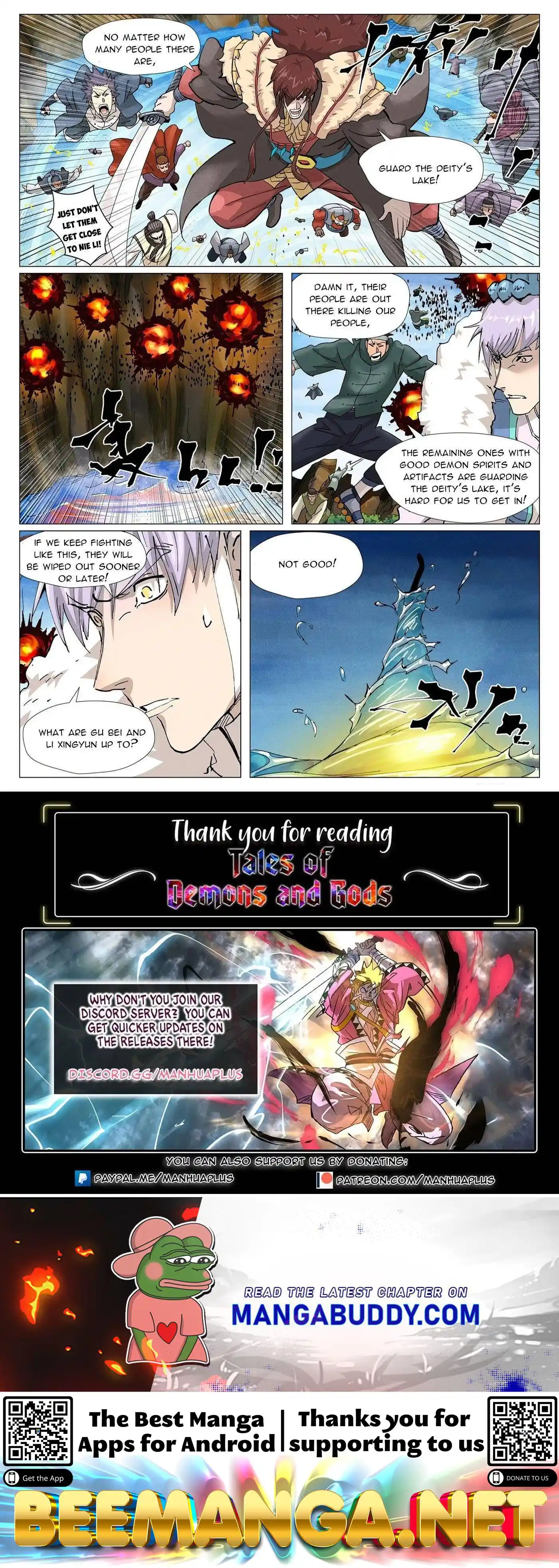 Tales of Demons and Gods Manhua Chapter 381.5