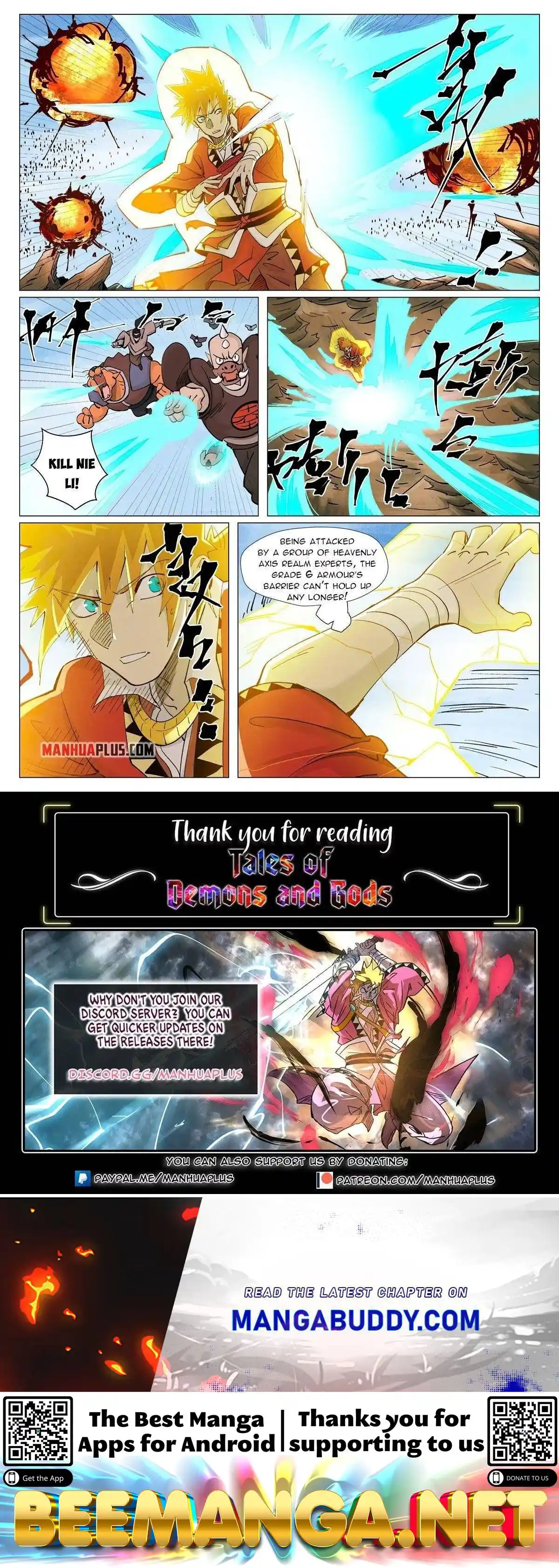 Tales of Demons and Gods Manhua Chapter 382