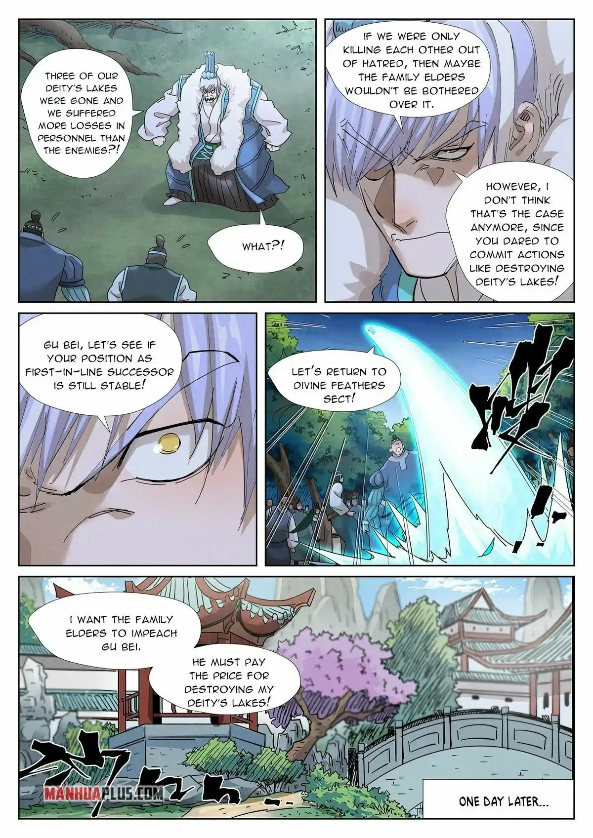 Tales of Demons and Gods Manhua Chapter 382.5