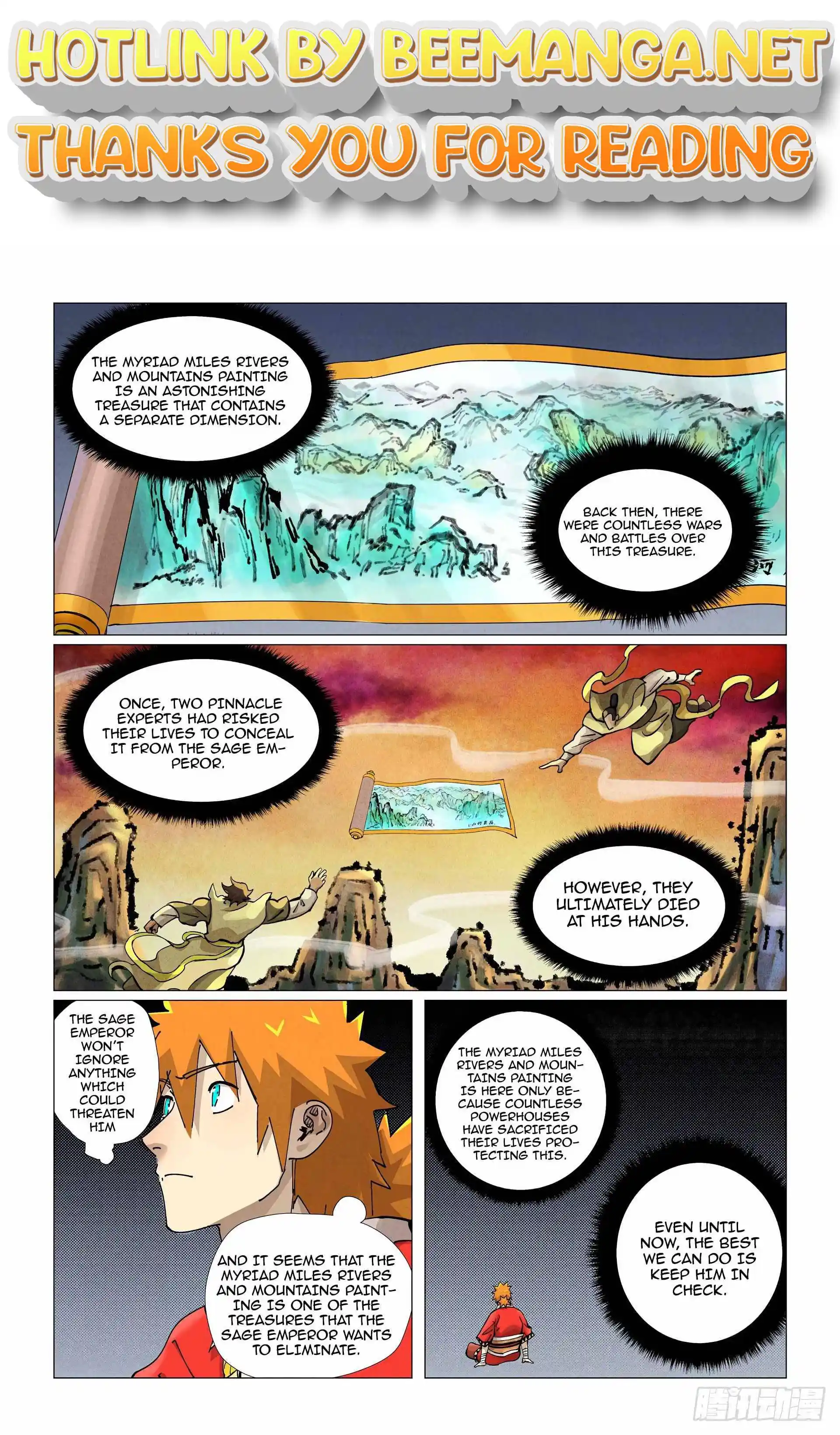 Tales of Demons and Gods Manhua Chapter 384.5