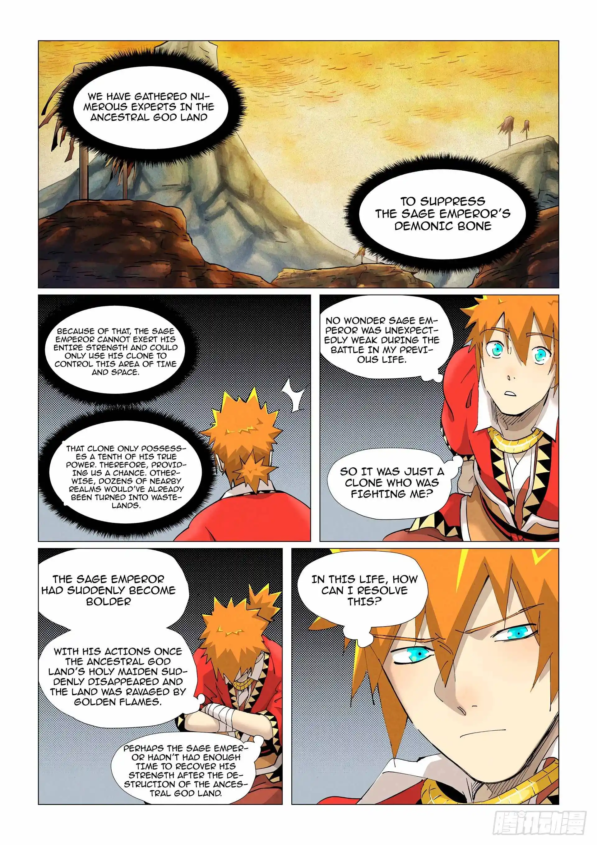 Tales of Demons and Gods Manhua Chapter 384.5