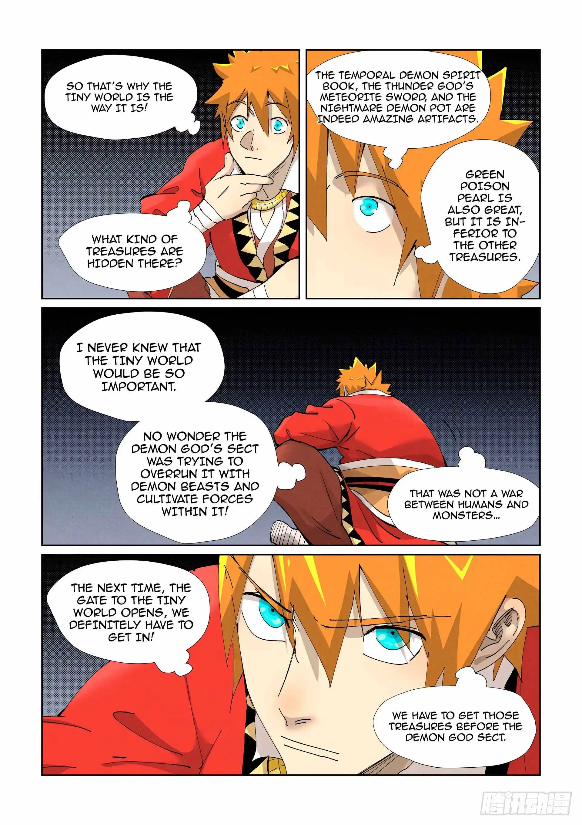 Tales of Demons and Gods Manhua Chapter 384.5