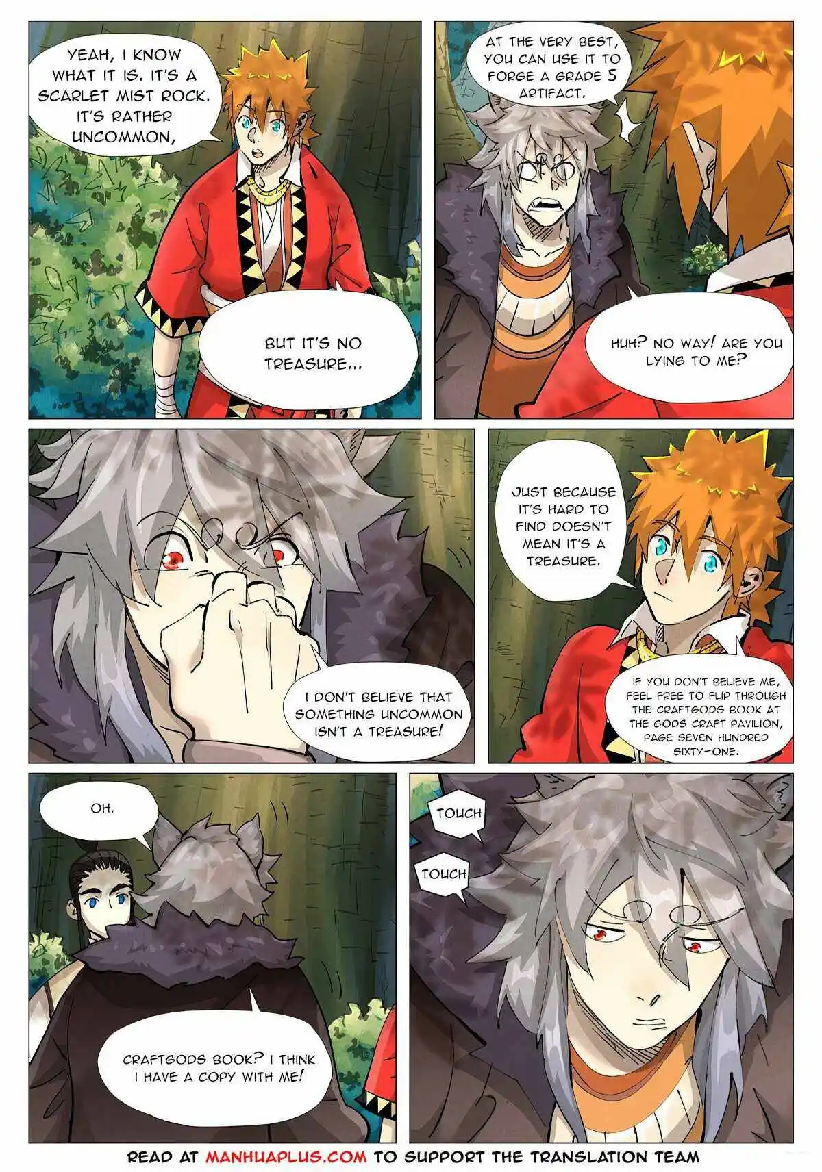Tales of Demons and Gods Manhua Chapter 385.5