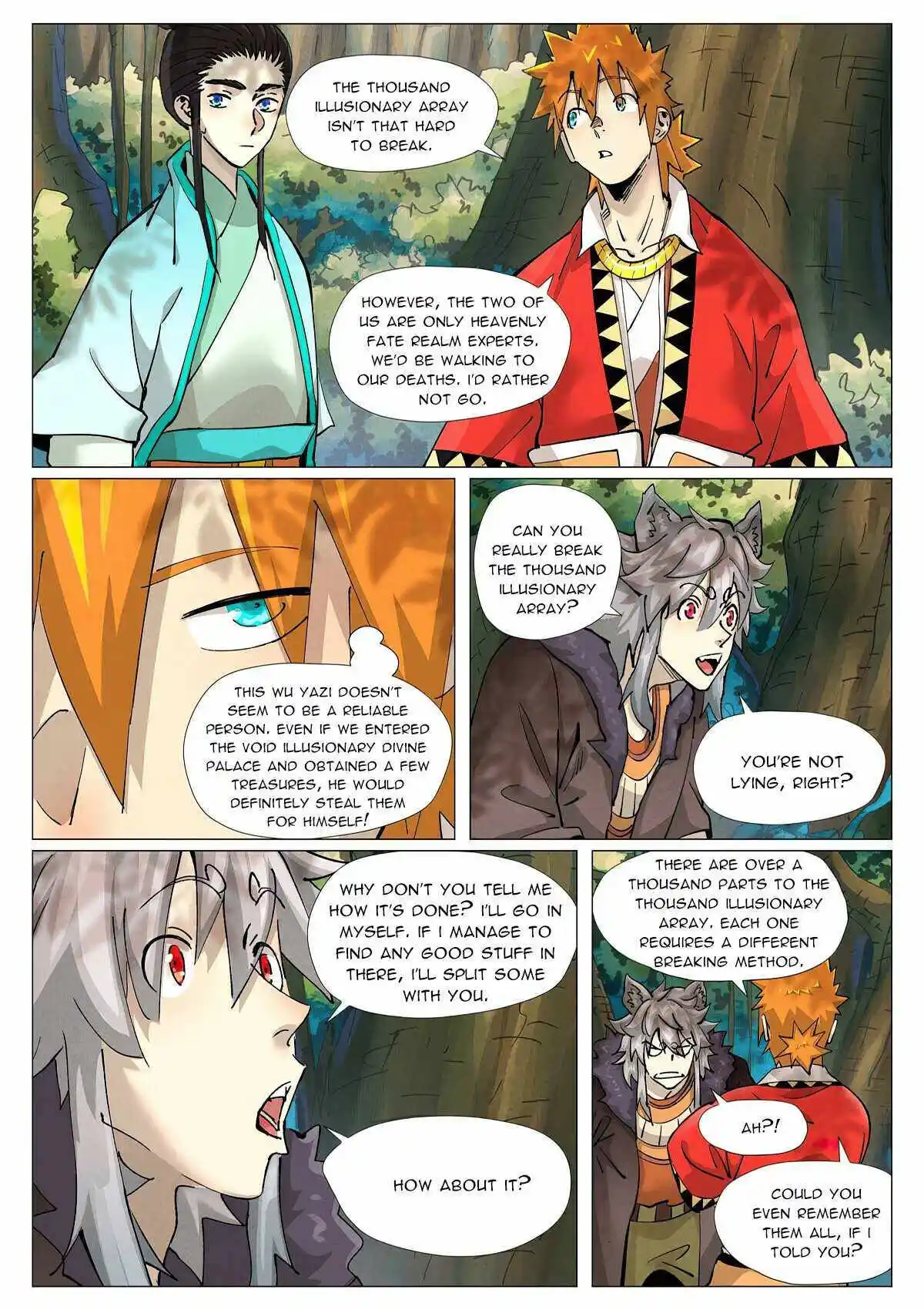 Tales of Demons and Gods Manhua Chapter 385.5