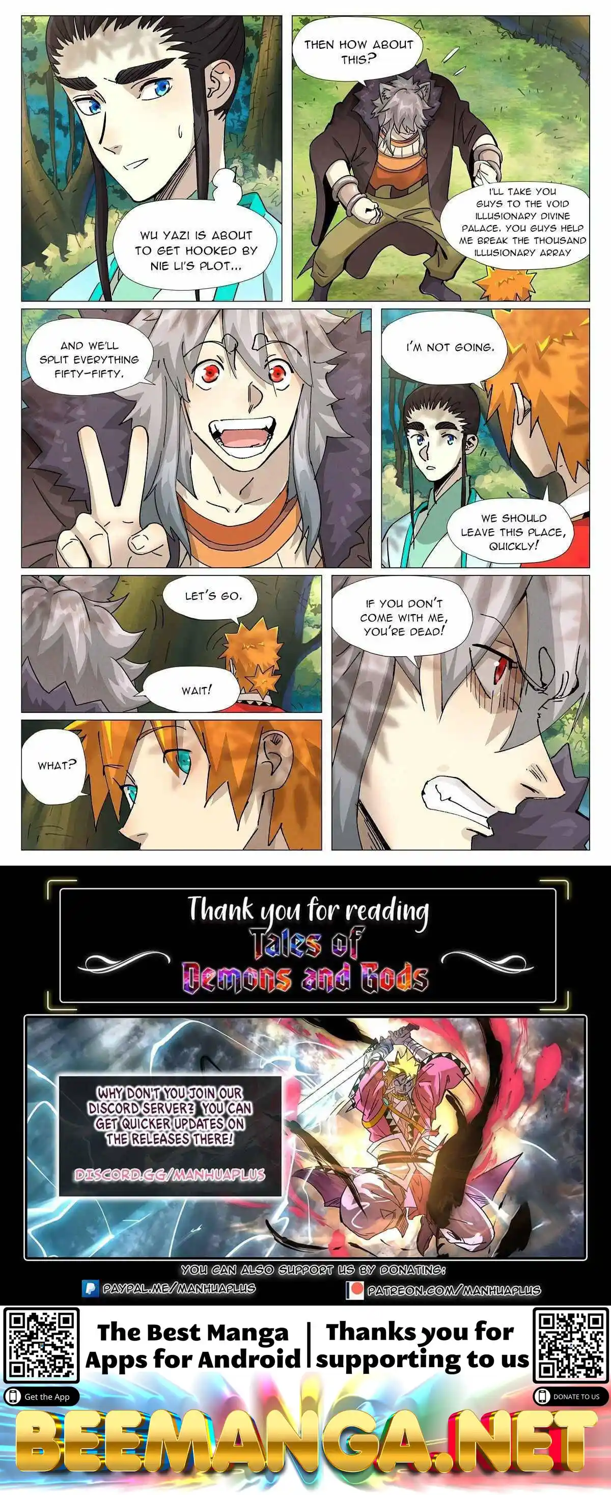 Tales of Demons and Gods Manhua Chapter 385.5