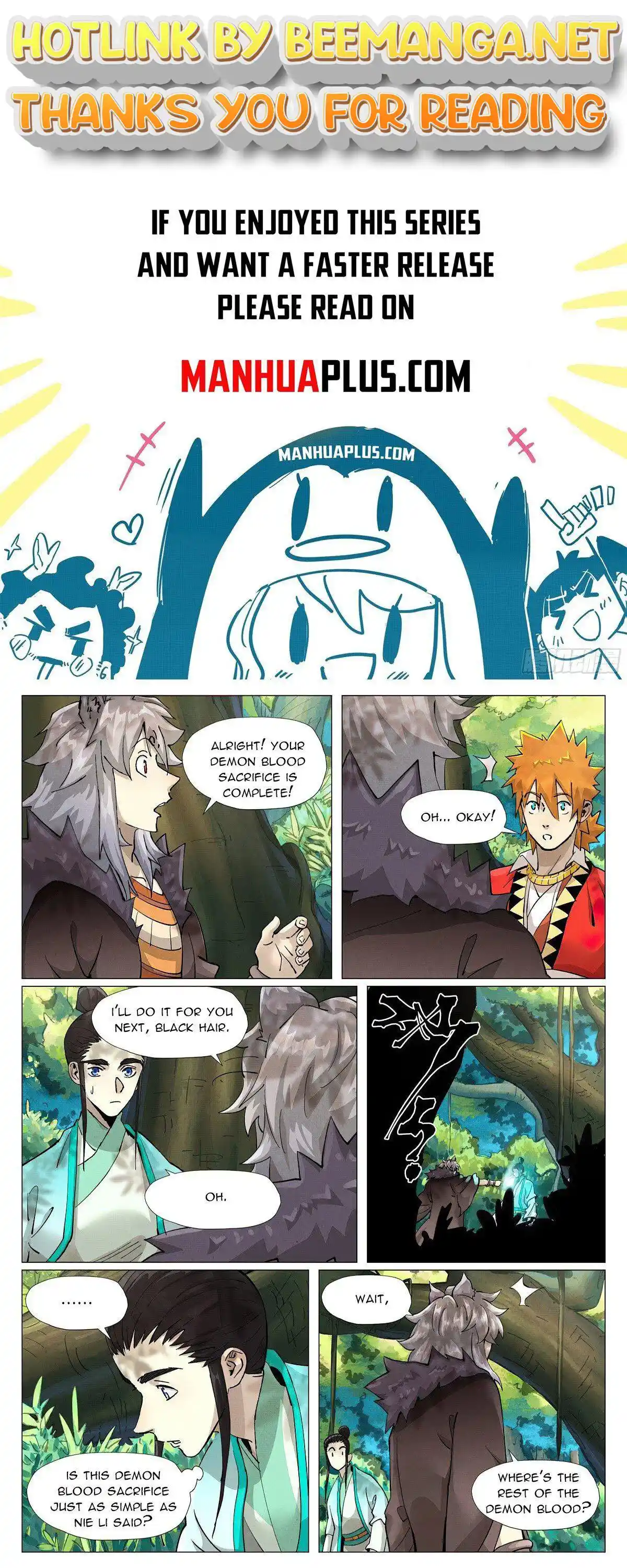 Tales of Demons and Gods Manhua Chapter 386.5