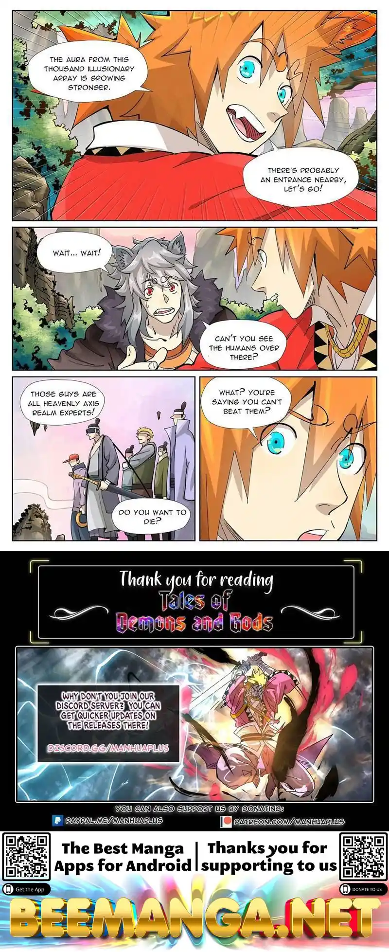 Tales of Demons and Gods Manhua Chapter 387