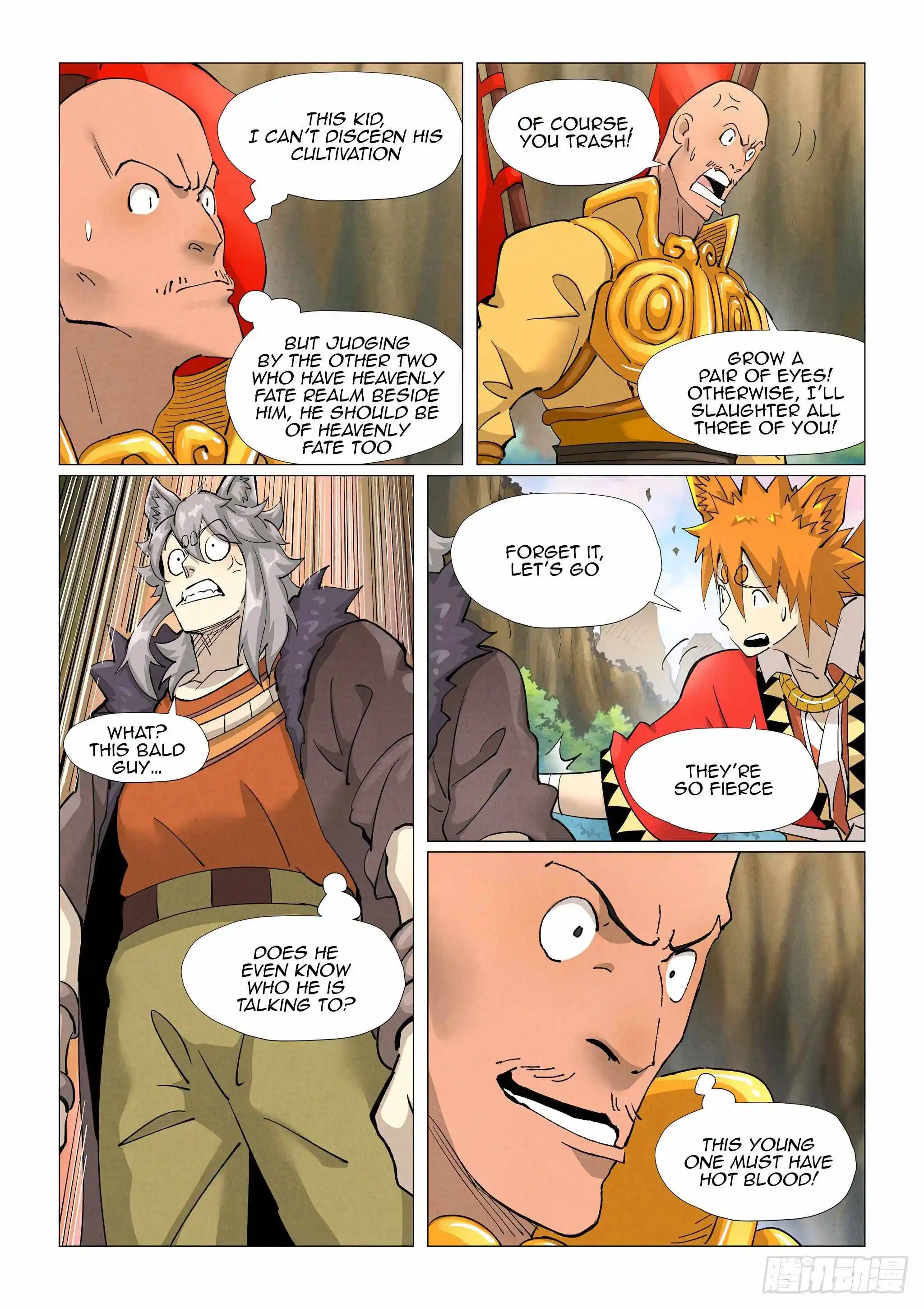 Tales of Demons and Gods Manhua Chapter 387.5