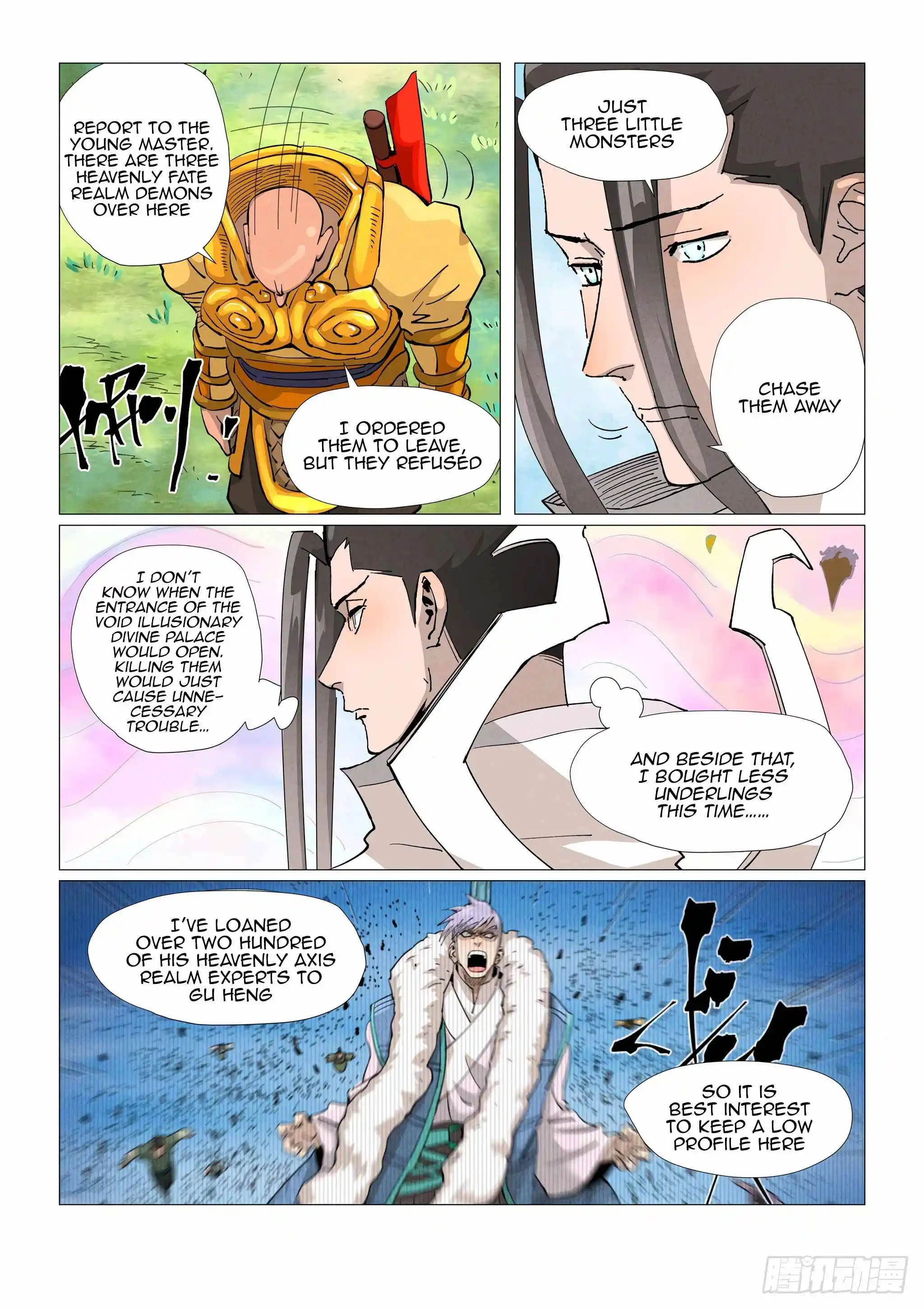 Tales of Demons and Gods Manhua Chapter 387.5