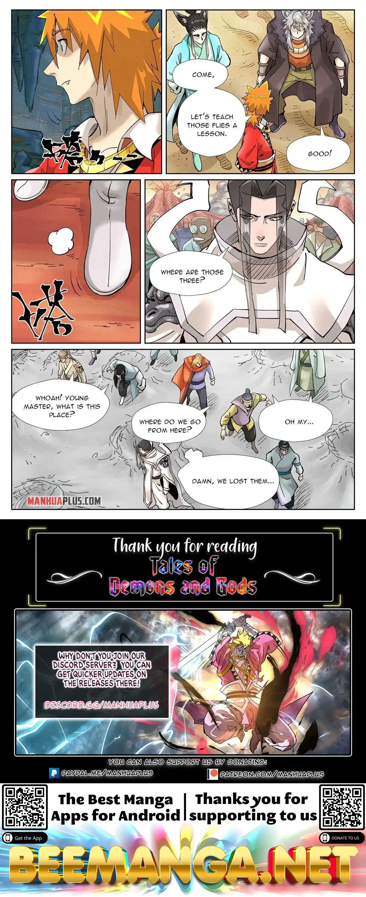 Tales of Demons and Gods Manhua Chapter 389