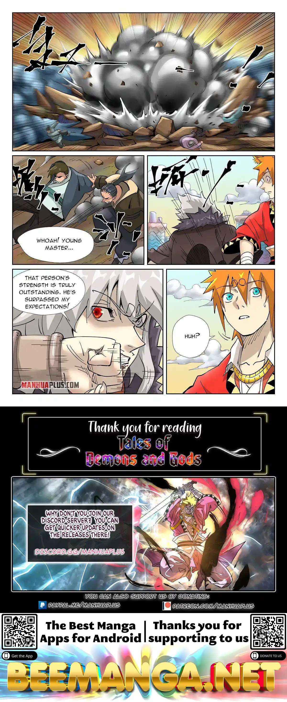 Tales of Demons and Gods Manhua Chapter 389.5