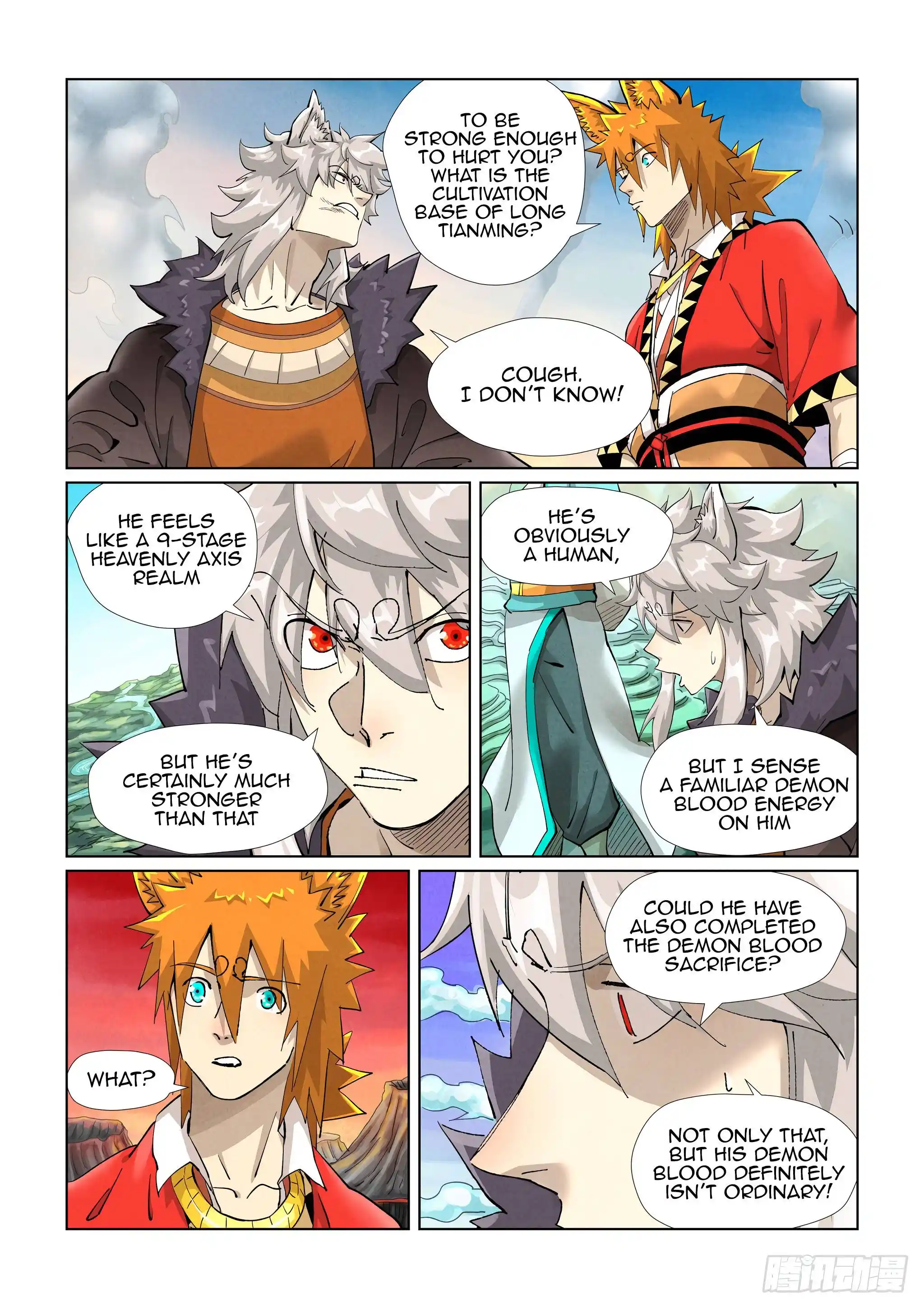 Tales of Demons and Gods Manhua Chapter 390