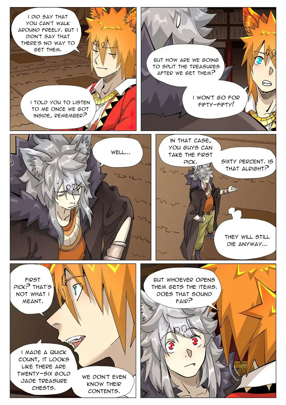 Tales of Demons and Gods Manhua Chapter 391.5