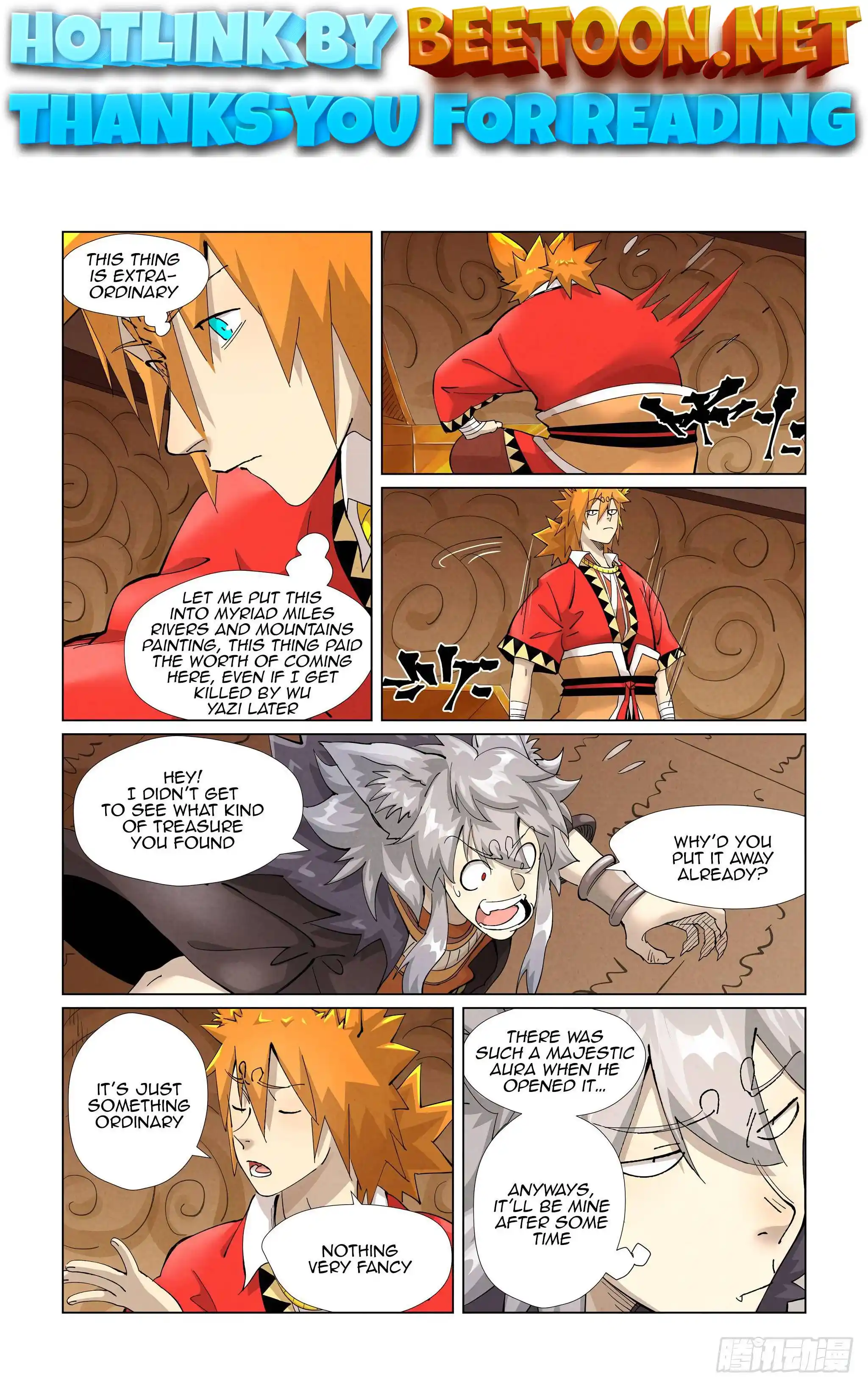 Tales of Demons and Gods Manhua Chapter 392.5