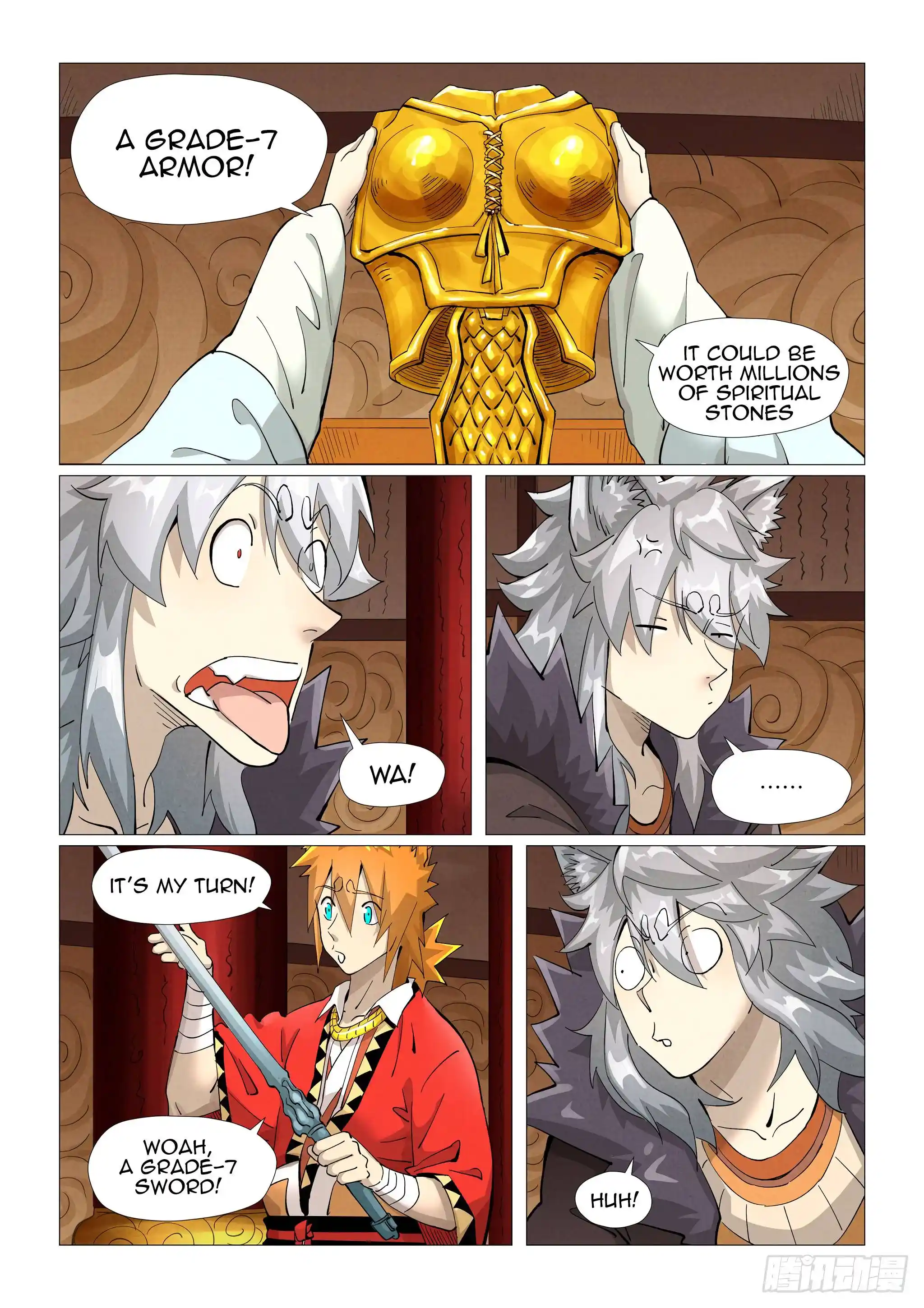 Tales of Demons and Gods Manhua Chapter 392.5