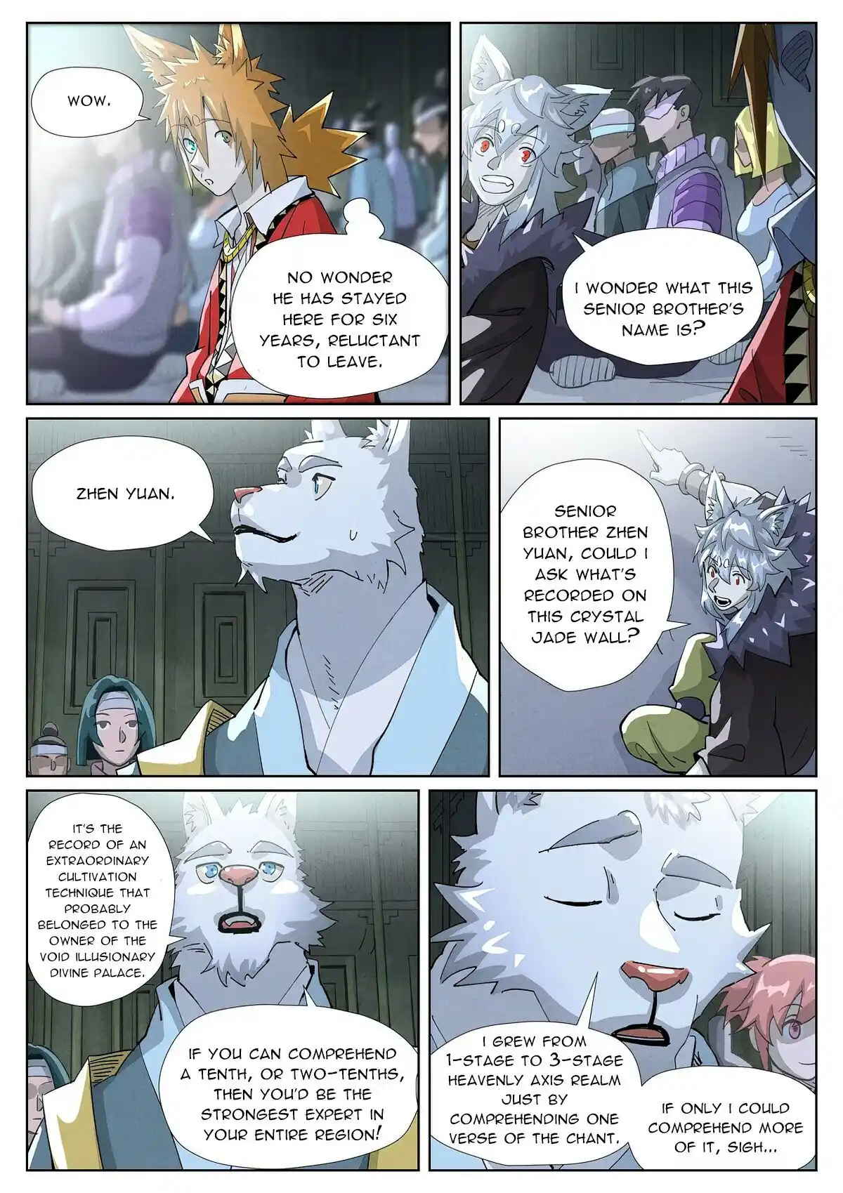 Tales of Demons and Gods Manhua Chapter 395.5