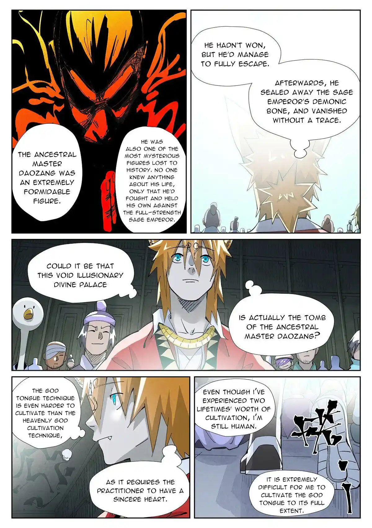 Tales of Demons and Gods Manhua Chapter 395.5