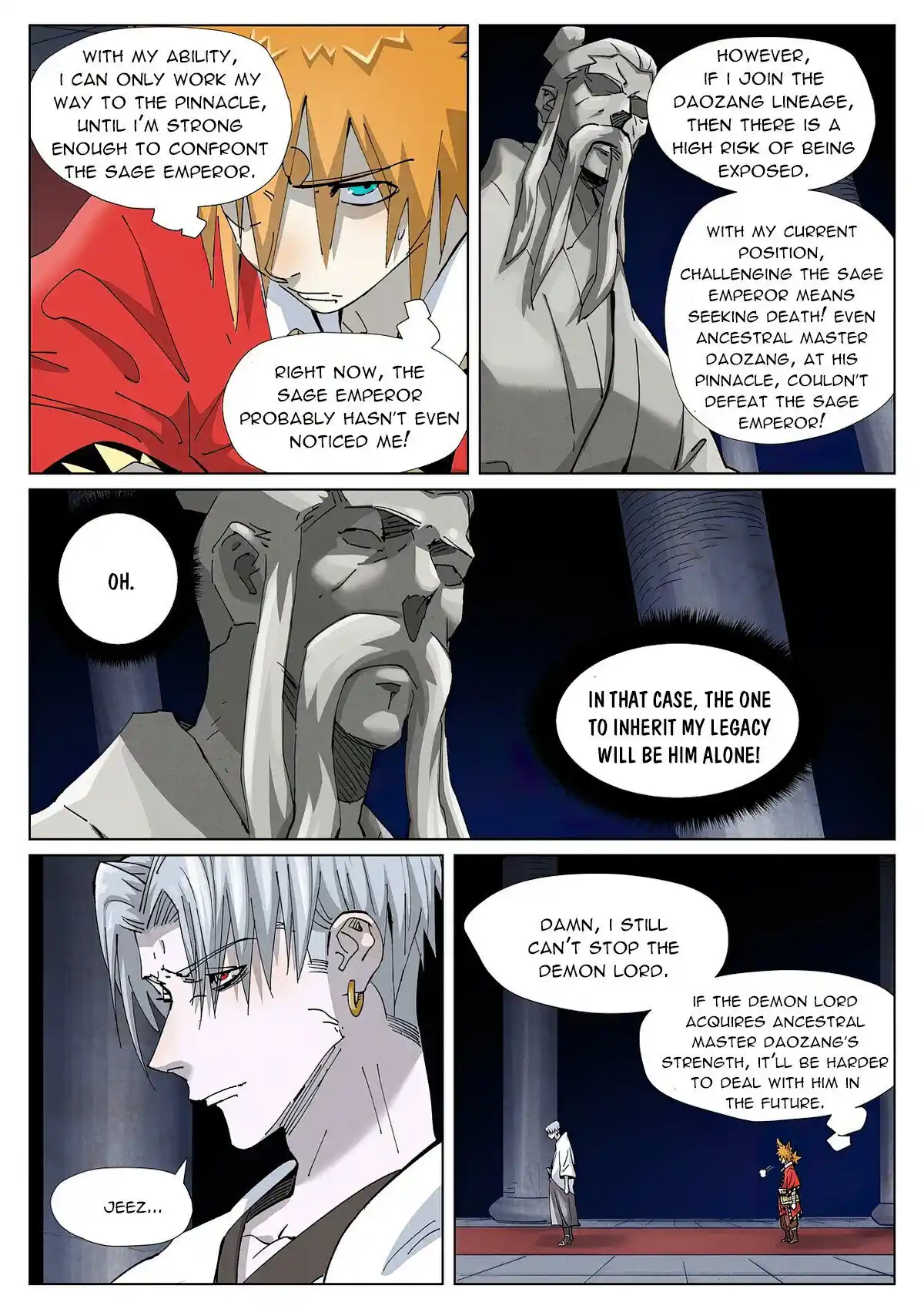 Tales of Demons and Gods Manhua Chapter 397.5