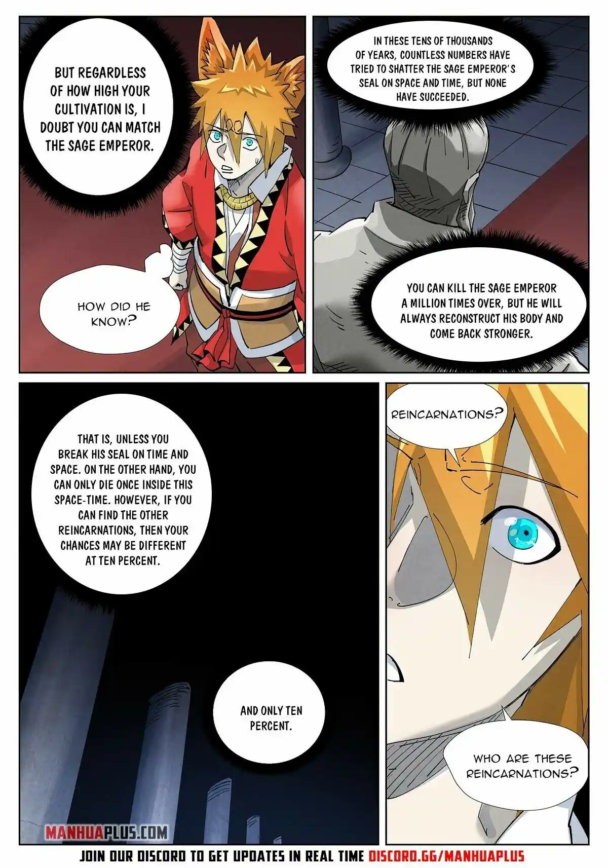 Tales of Demons and Gods Manhua Chapter 397.5