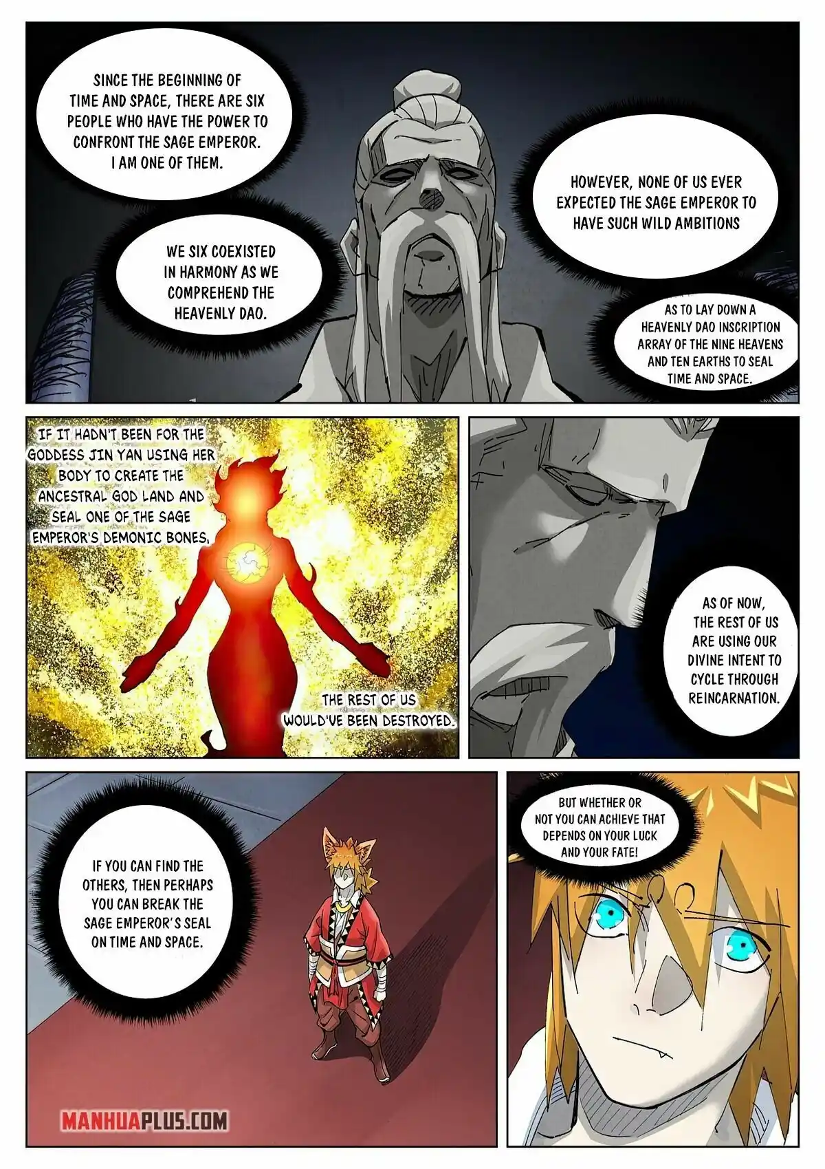 Tales of Demons and Gods Manhua Chapter 397.5