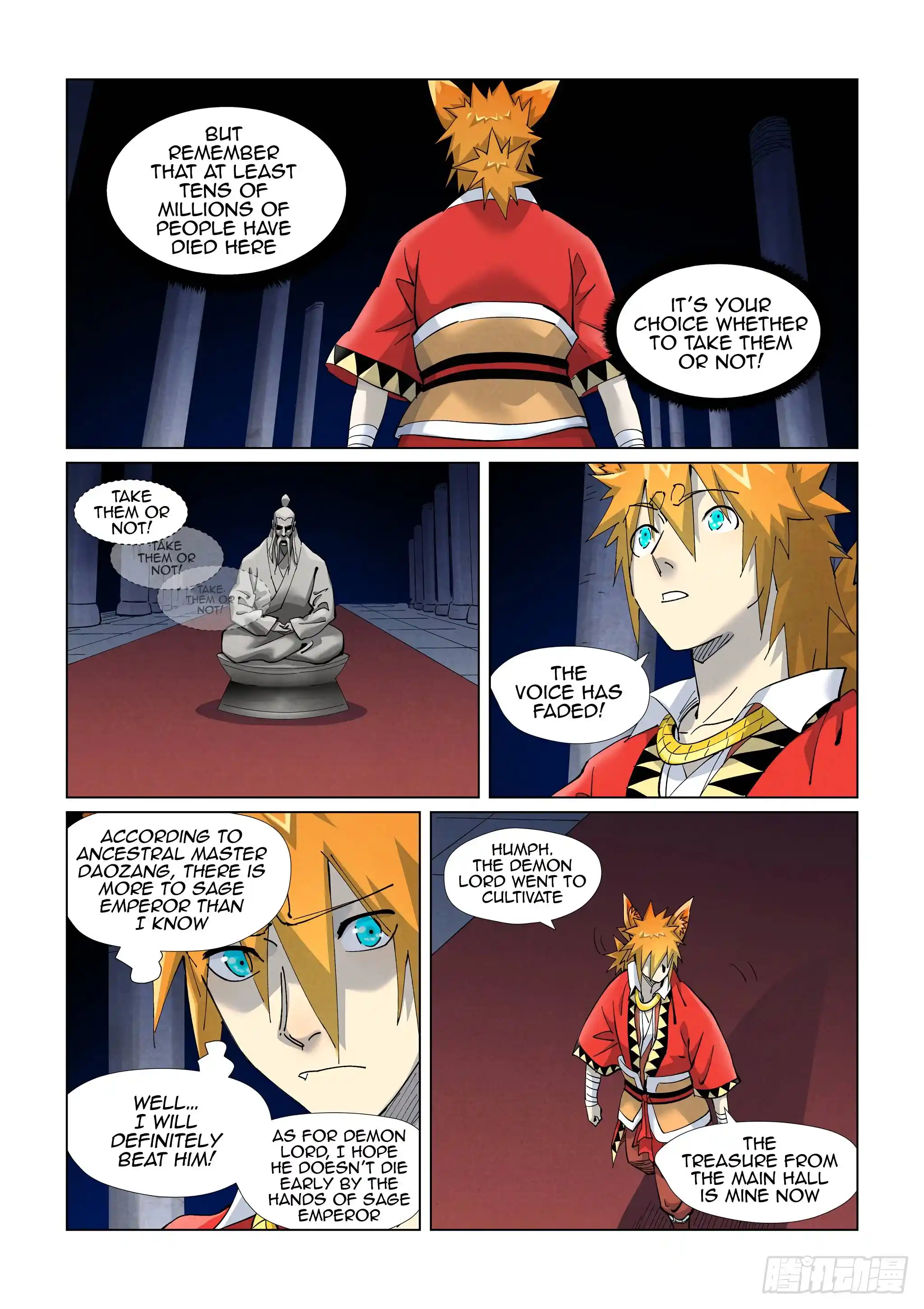 Tales of Demons and Gods Manhua Chapter 398.5