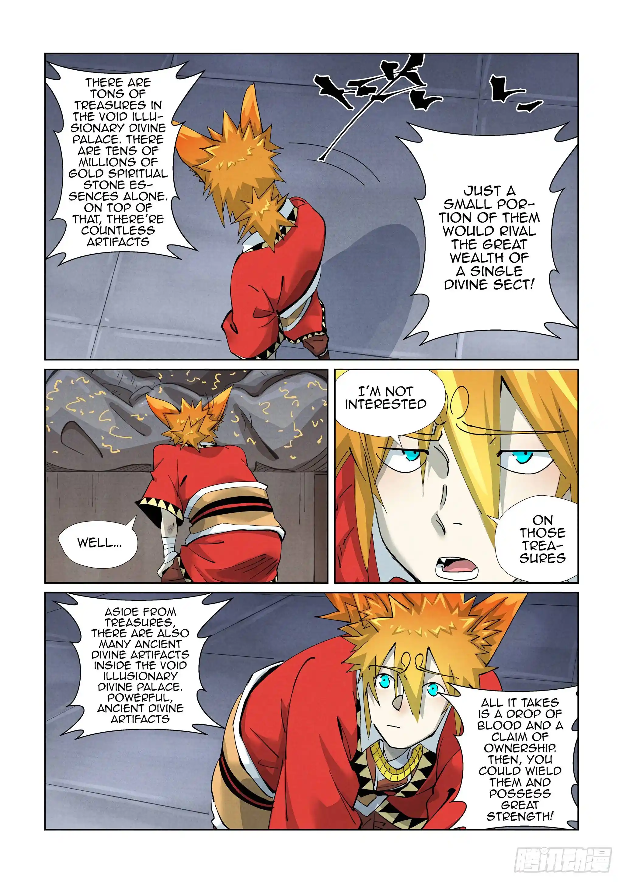 Tales of Demons and Gods Manhua Chapter 399.5