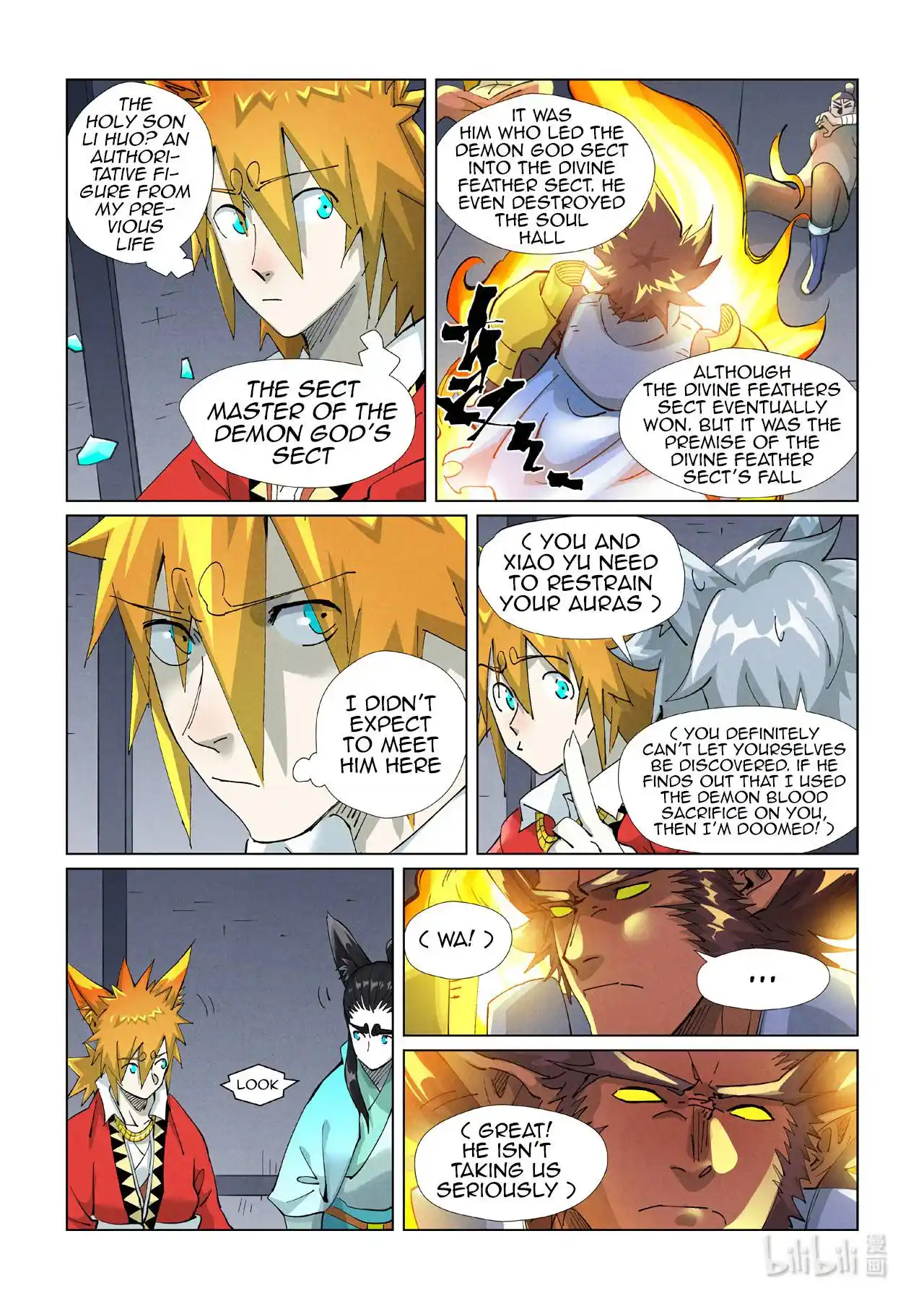 Tales of Demons and Gods Manhua Chapter 400.5