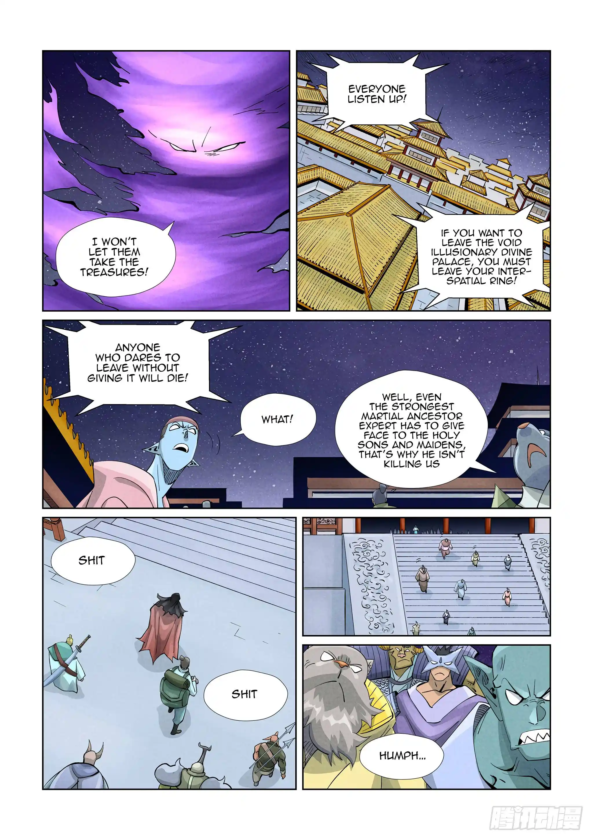 Tales of Demons and Gods Manhua Chapter 407.5