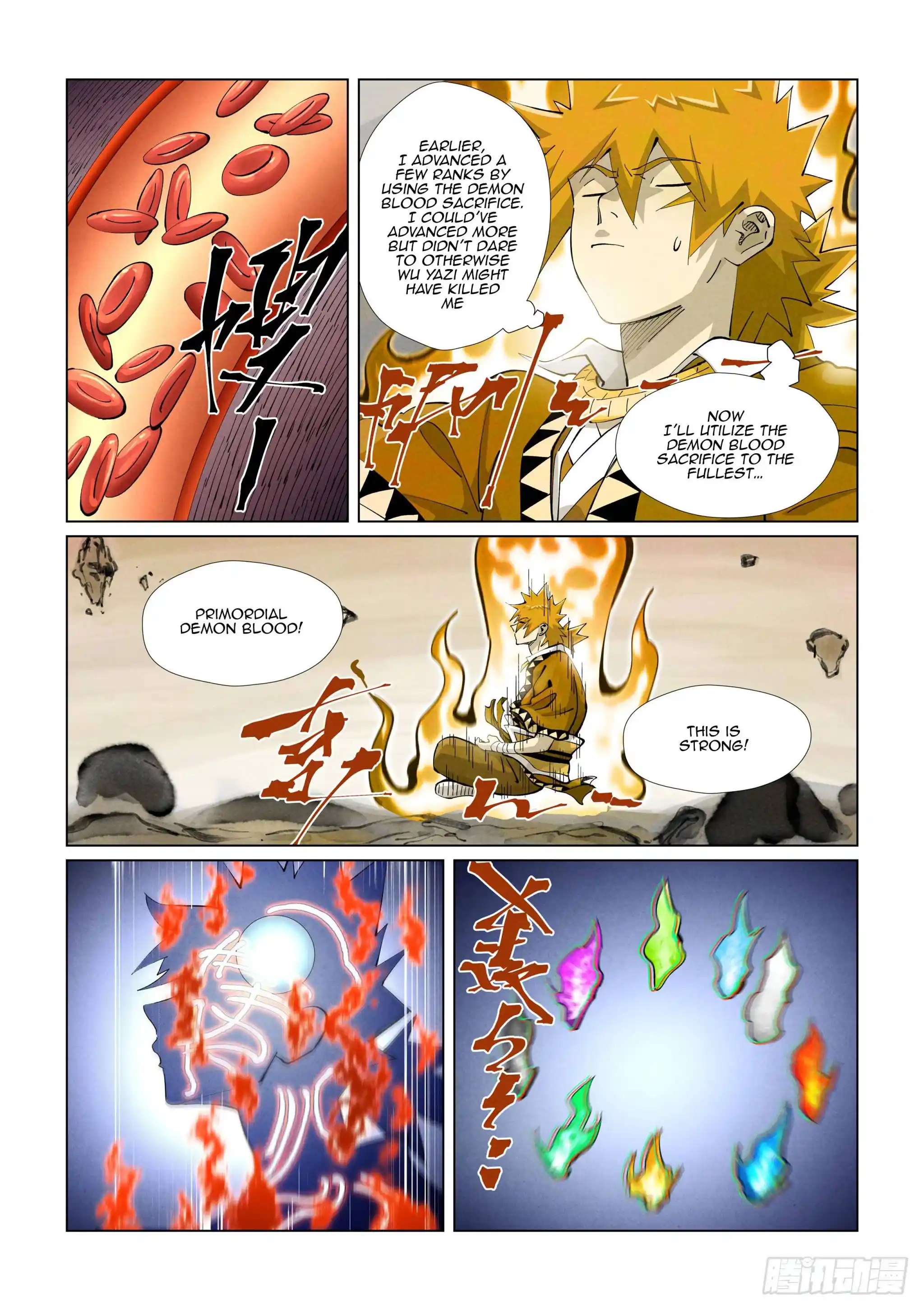 Tales of Demons and Gods Manhua Chapter 409.5