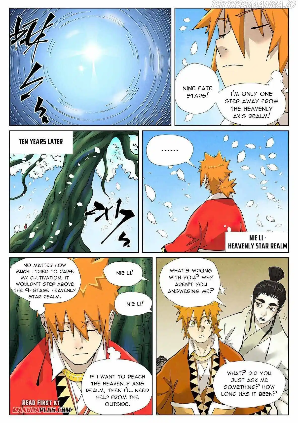 Tales of Demons and Gods Manhua Chapter 411.5