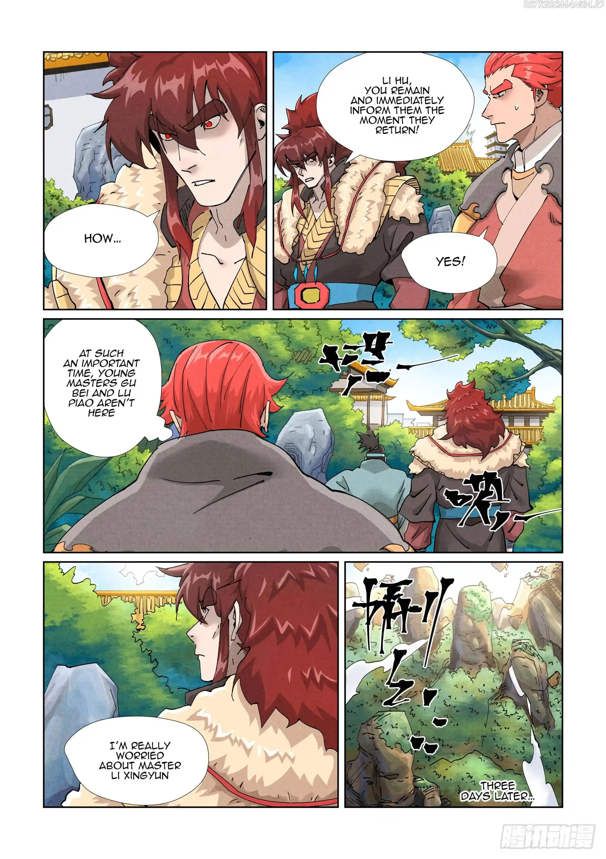 Tales of Demons and Gods Manhua Chapter 413.5