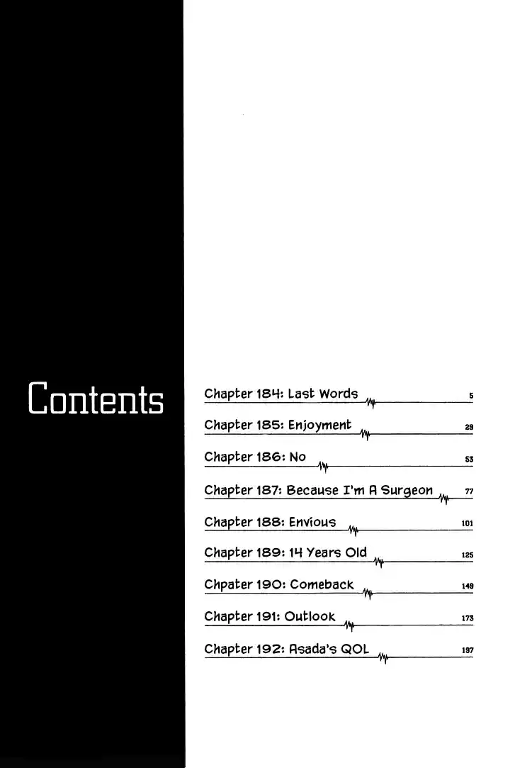 Team Medical Dragon Vol. 23 Ch. 184 Last Words