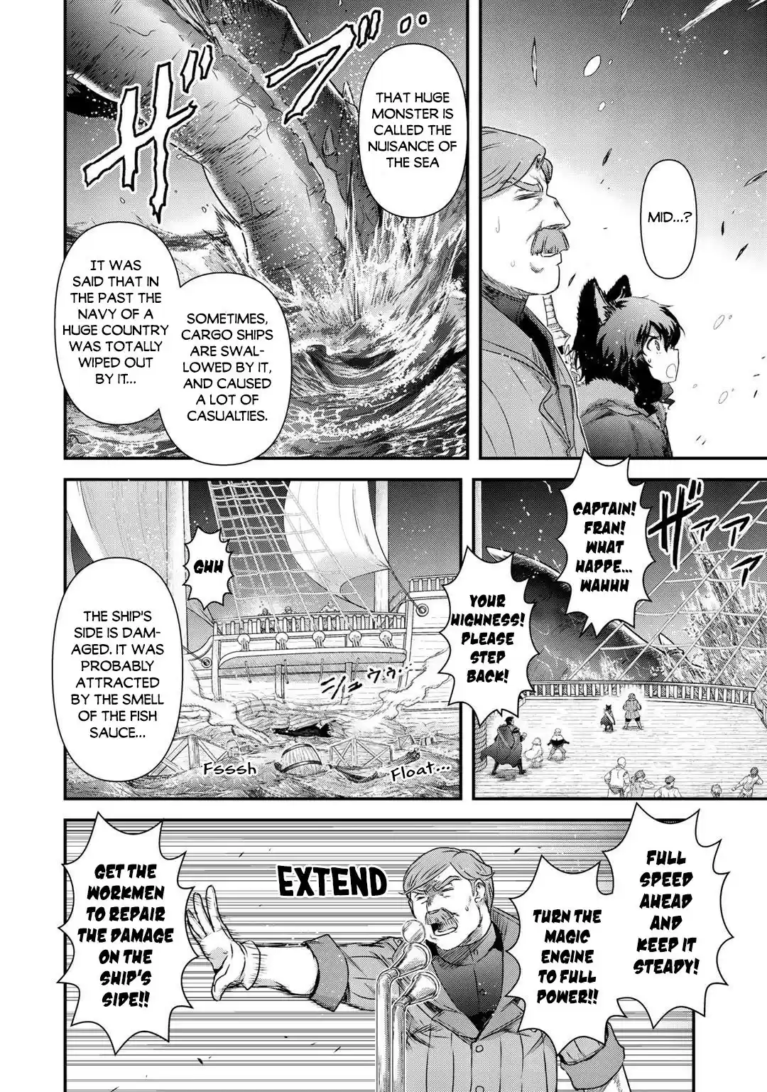 Tensei Shitara Ken Deshita Chapter 44: The Nuisance Of The Sea