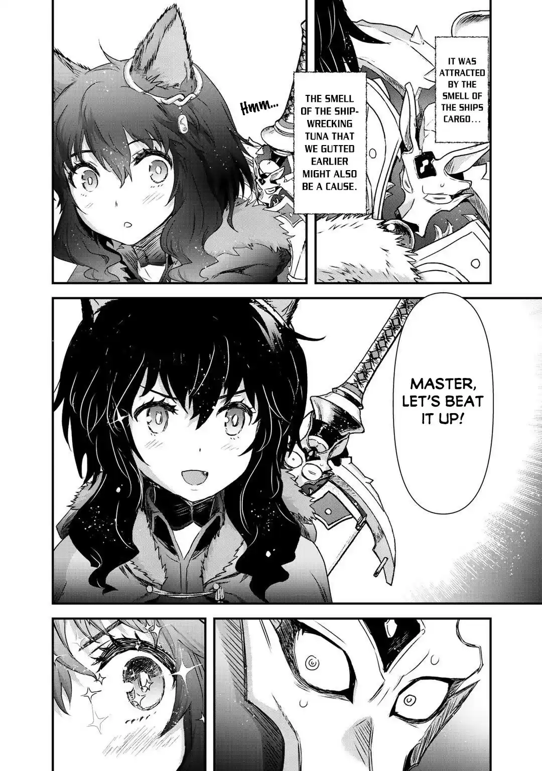 Tensei Shitara Ken Deshita Chapter 44: The Nuisance Of The Sea