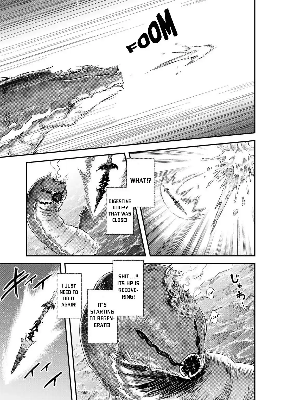 Tensei Shitara Ken Deshita Chapter 44: The Nuisance Of The Sea