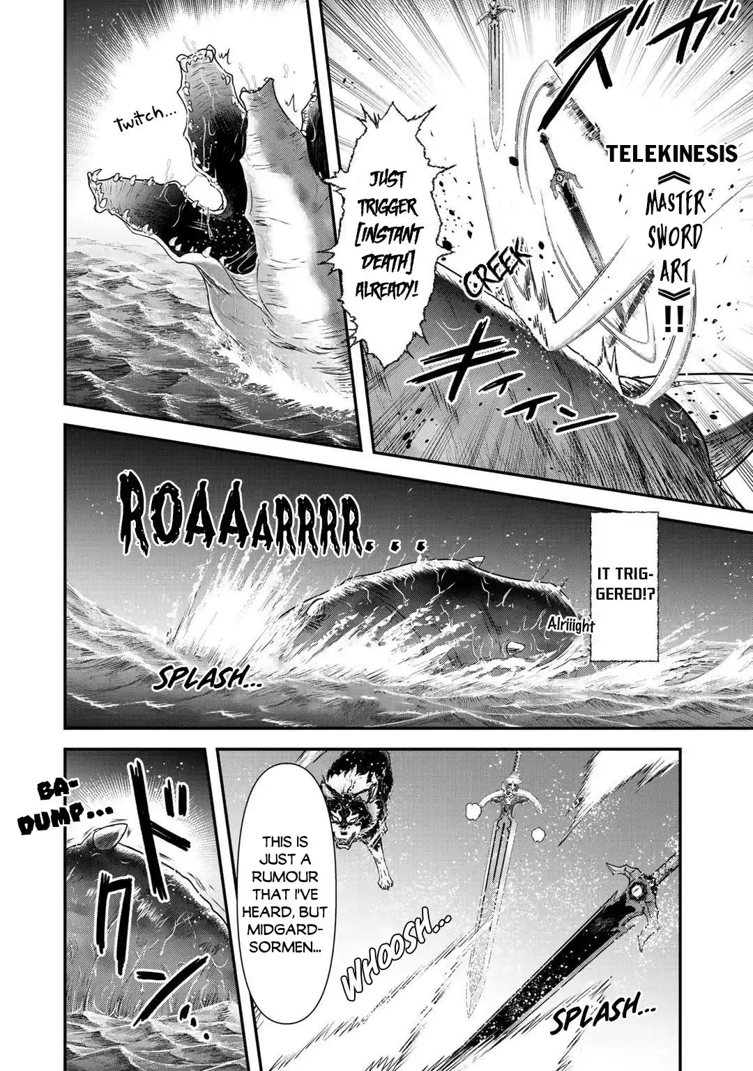 Tensei Shitara Ken Deshita Chapter 44: The Nuisance Of The Sea