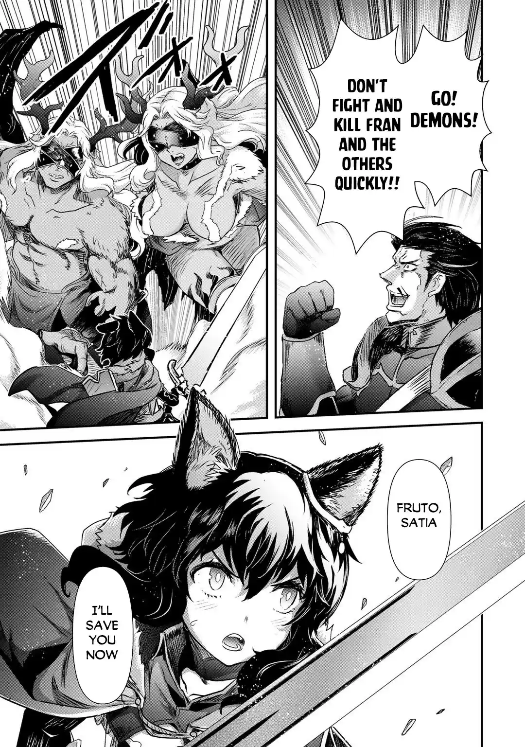 Tensei Shitara Ken Deshita Chapter 55