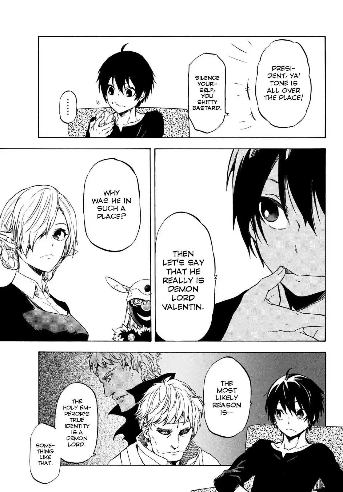 Tensei Shitara Slime Datta Ken Chapter 73: The Majins' Scheme