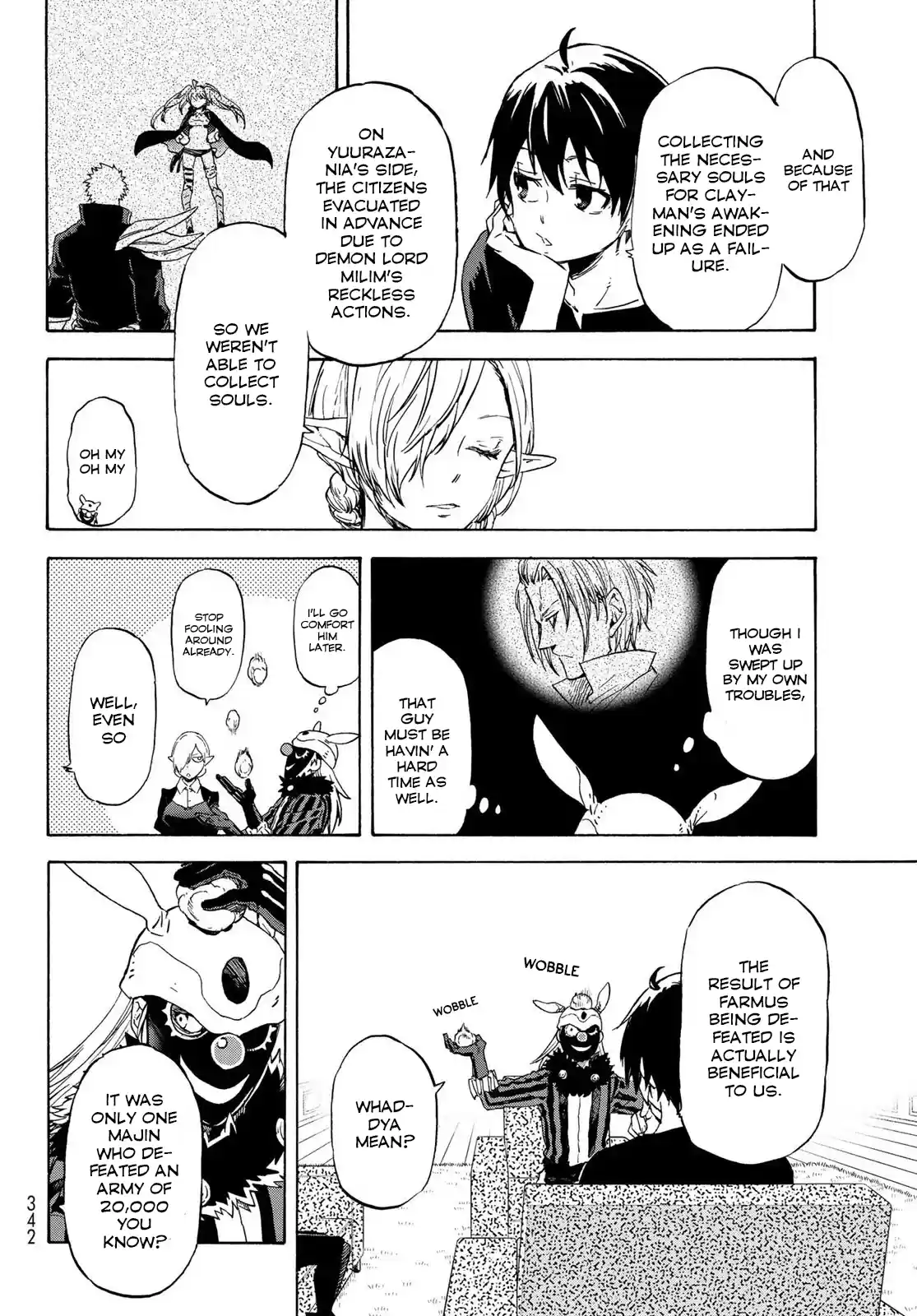 Tensei Shitara Slime Datta Ken Chapter 73: The Majins' Scheme